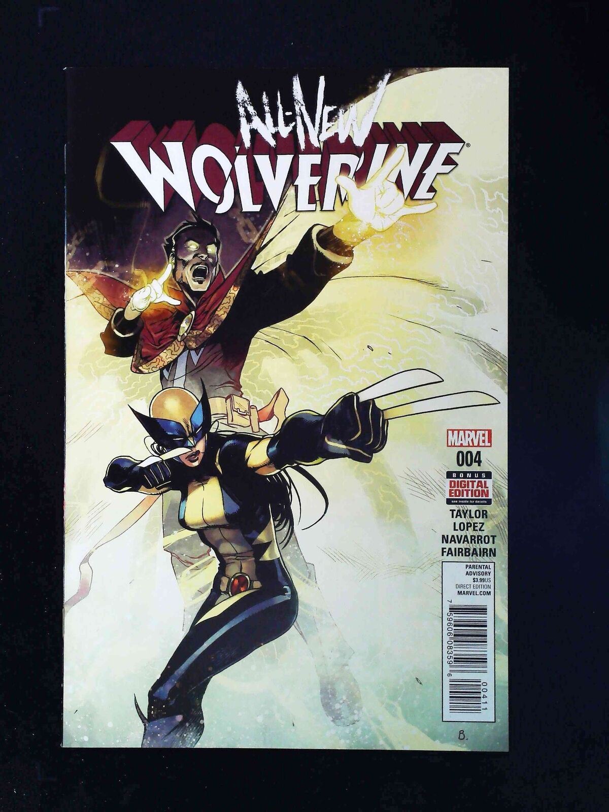 All New Wolverine #4 Marvel Comics 2016 Nm-