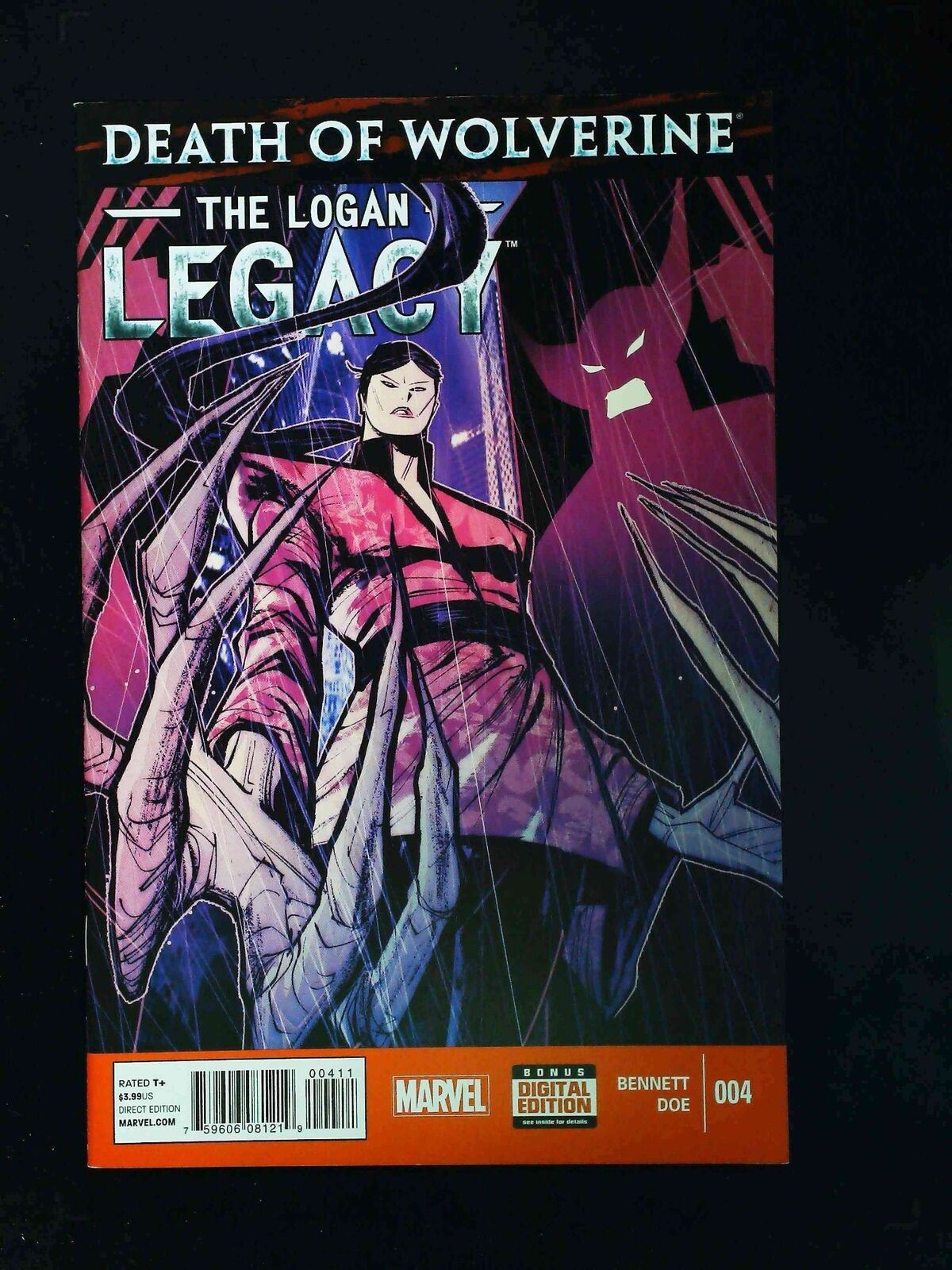 Death Of Wolverine The Logan Legacy #4 Marvel Comics 2015 Nm