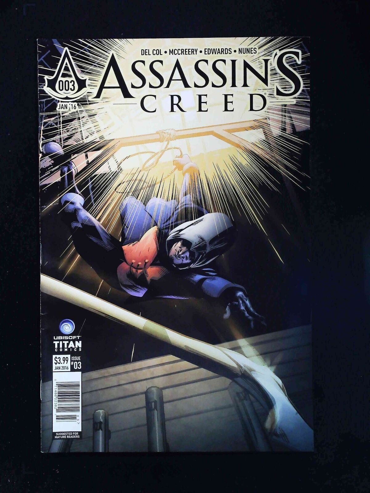 Assassin'S Creed #3 Titan Comics 2016 Vf+