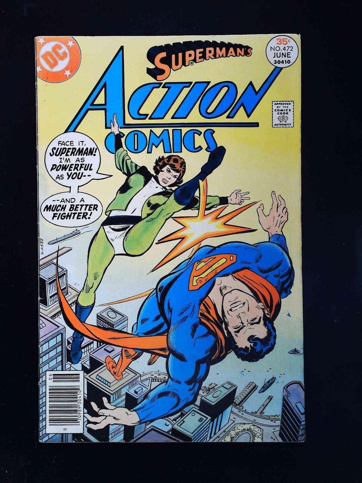 Action Comics #472 Dc Comics 1977 Fn+ Newsstand