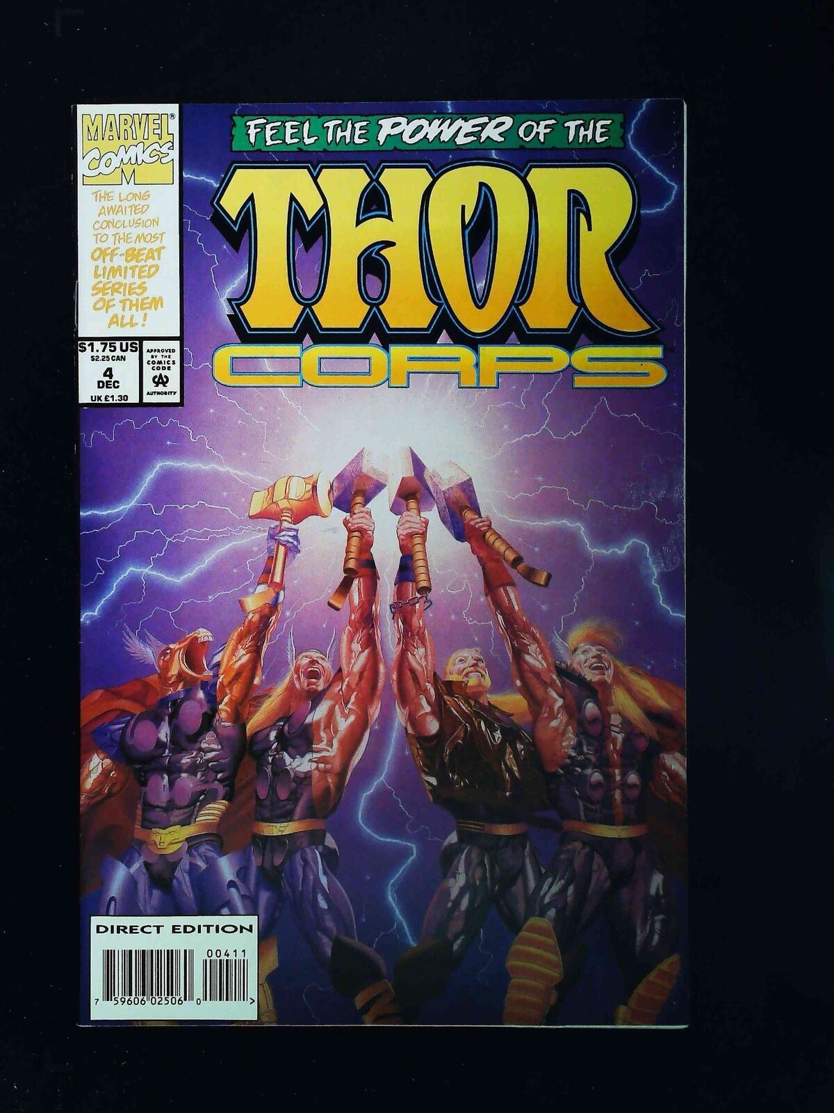 Thor Corps #4 Marvel Comics 1993 Vf/Nm