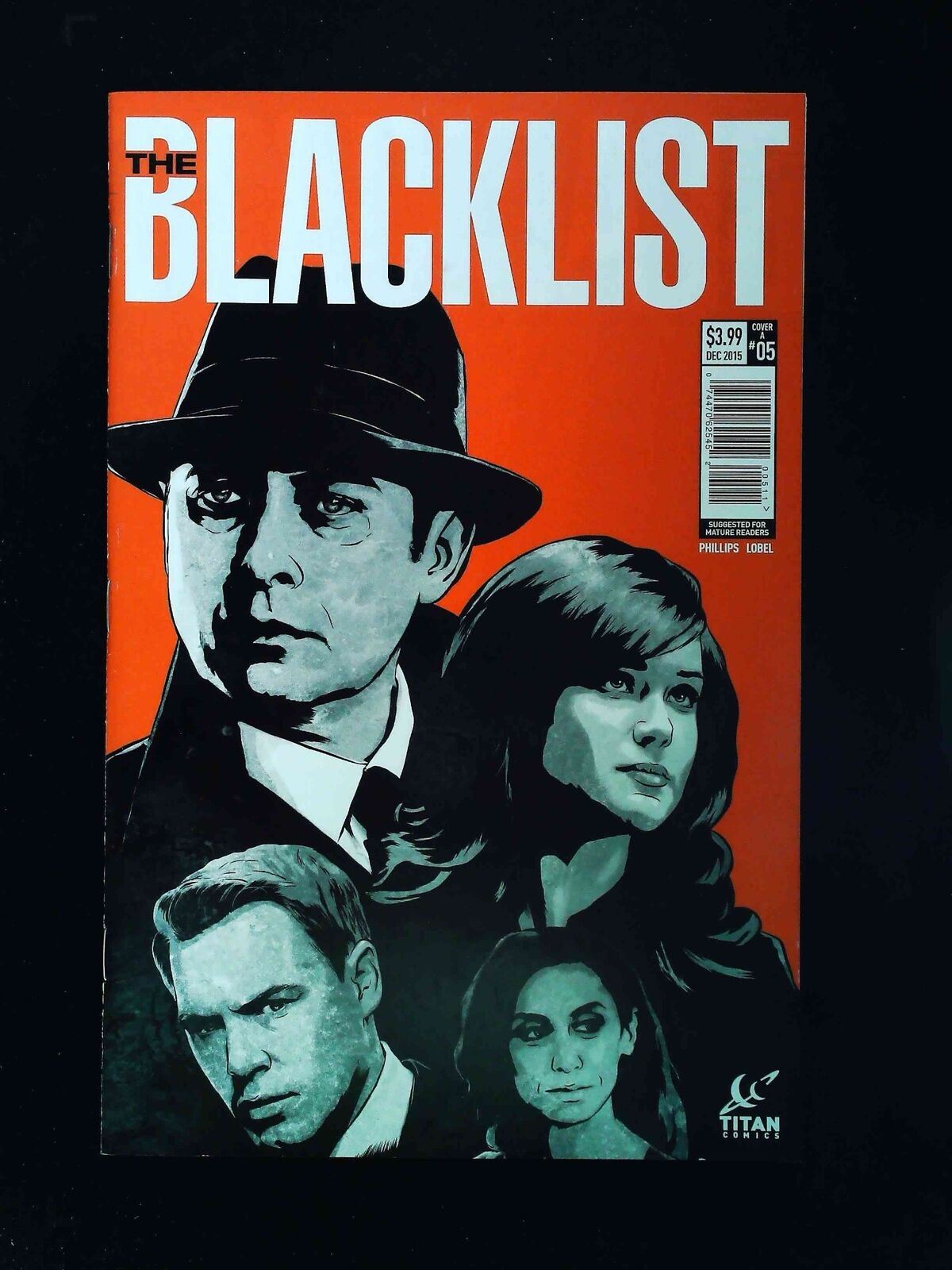 Blacklist #5 Titan Comics 2015 Vf+