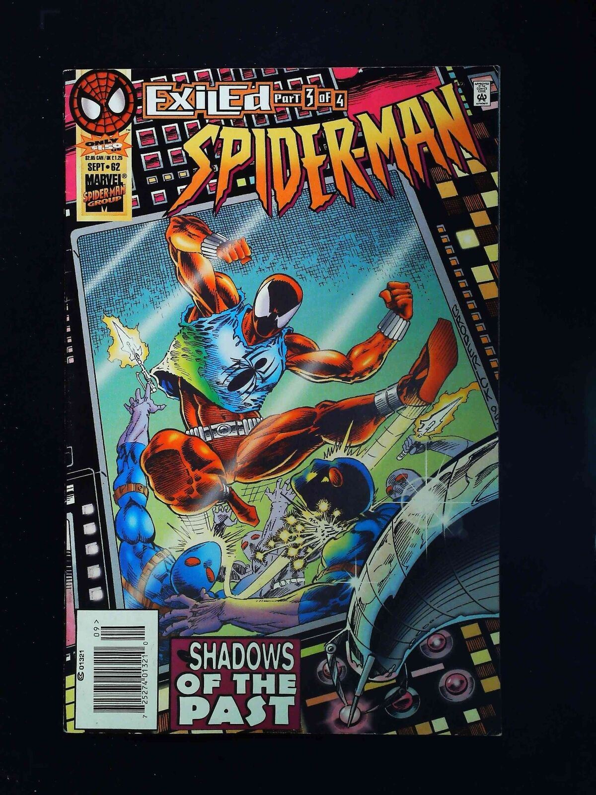 Spider-Man #62 Marvel Comics 1995 Vf Newsstand
