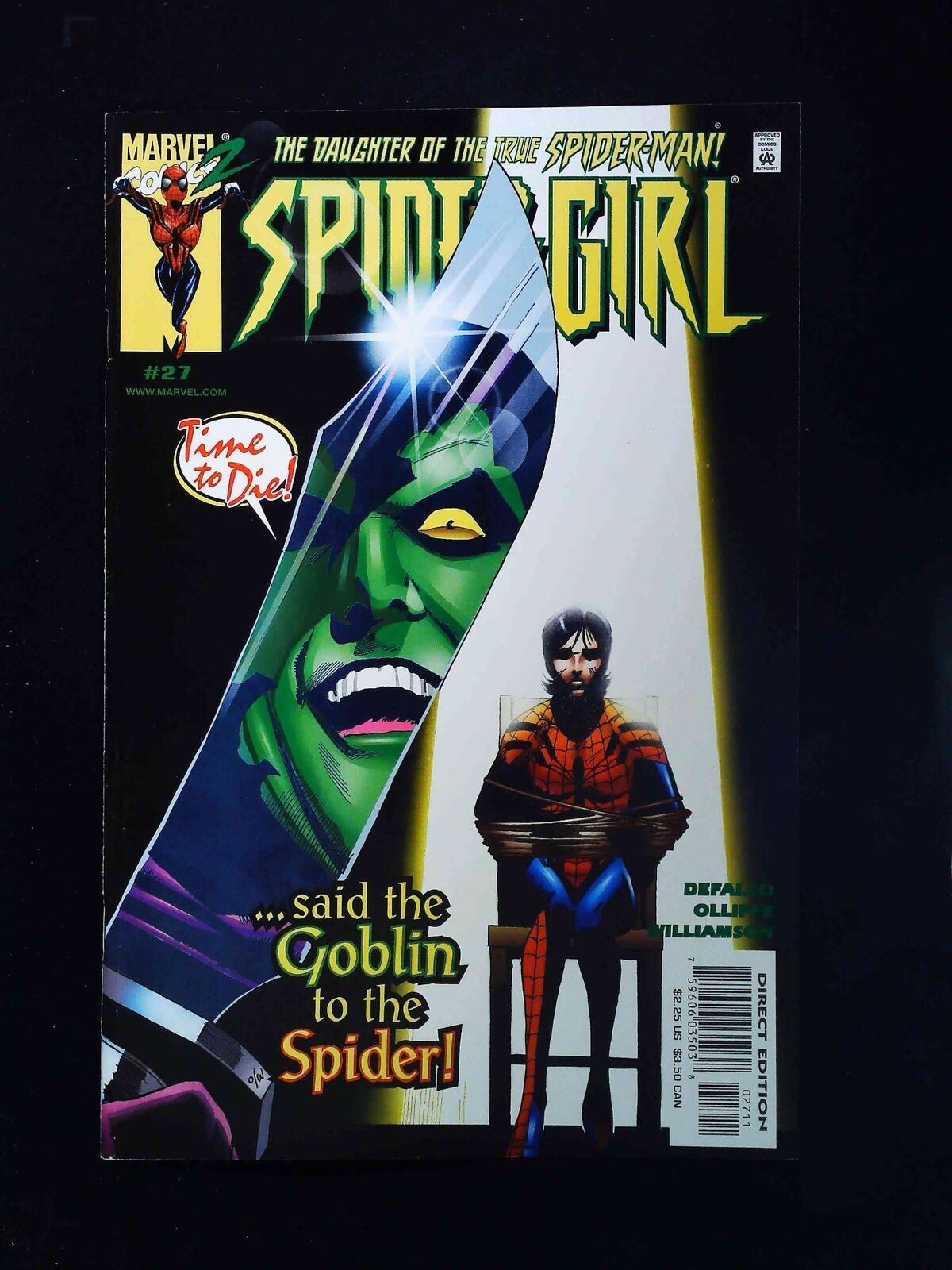 Spider-Girl #27 Marvel Comics 2000 Vf+