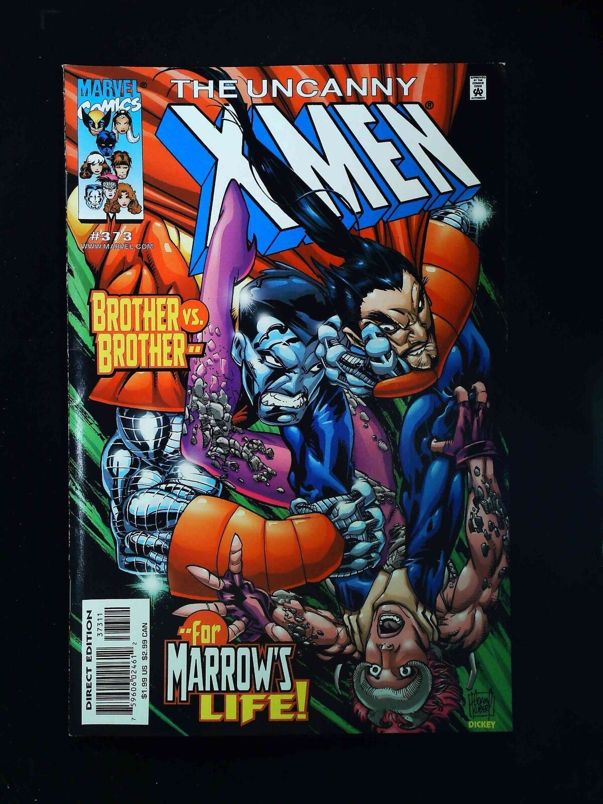Uncanny X-Men #373 Marvel Comics 1999 Vf+