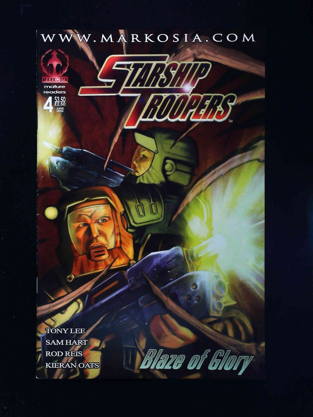 Starship Troopers #4 Markosia Comics 2006 Vf+