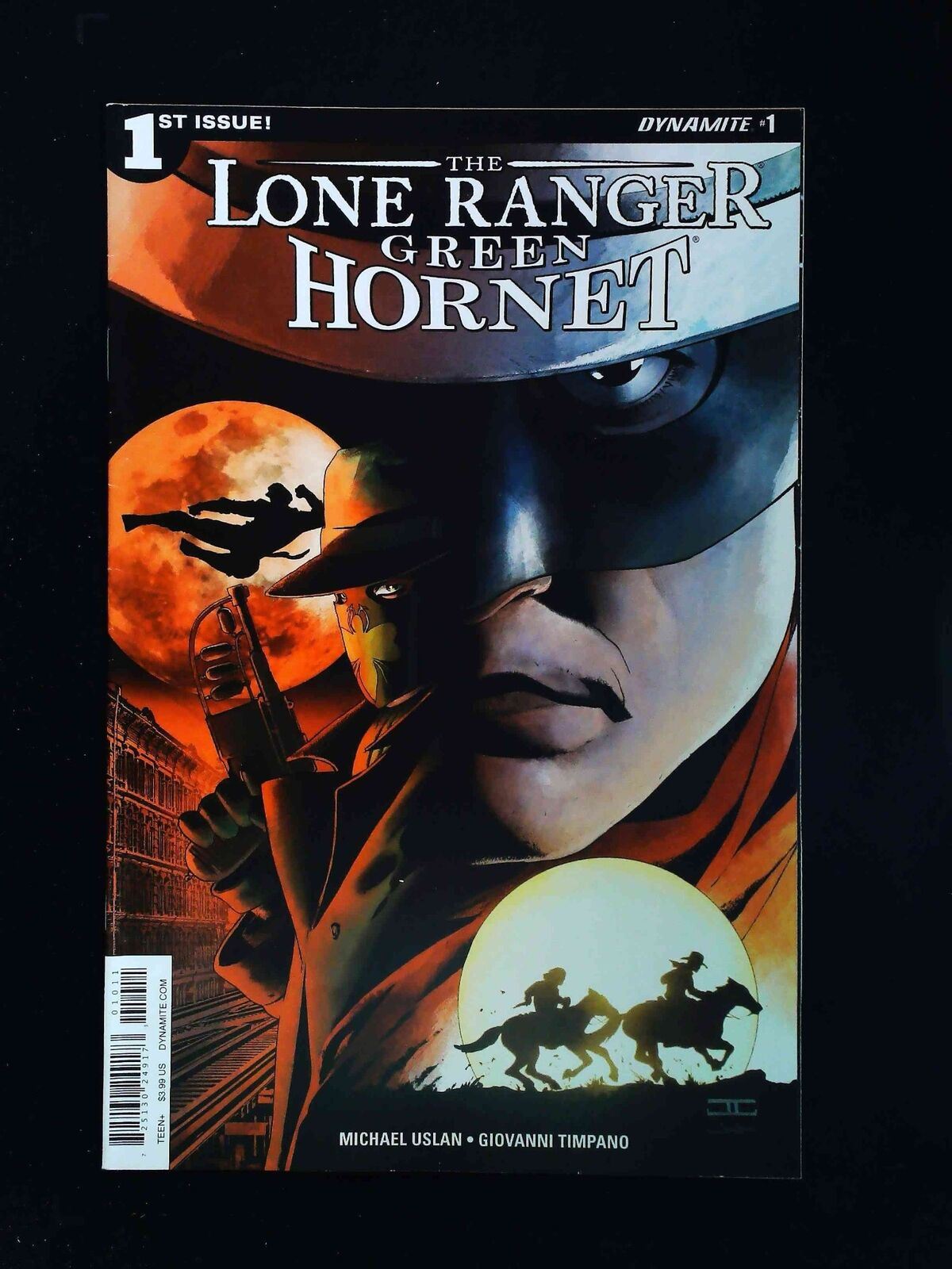 Lone Range Green Hornet #1 Dynamite Comics 2016 Vf+
