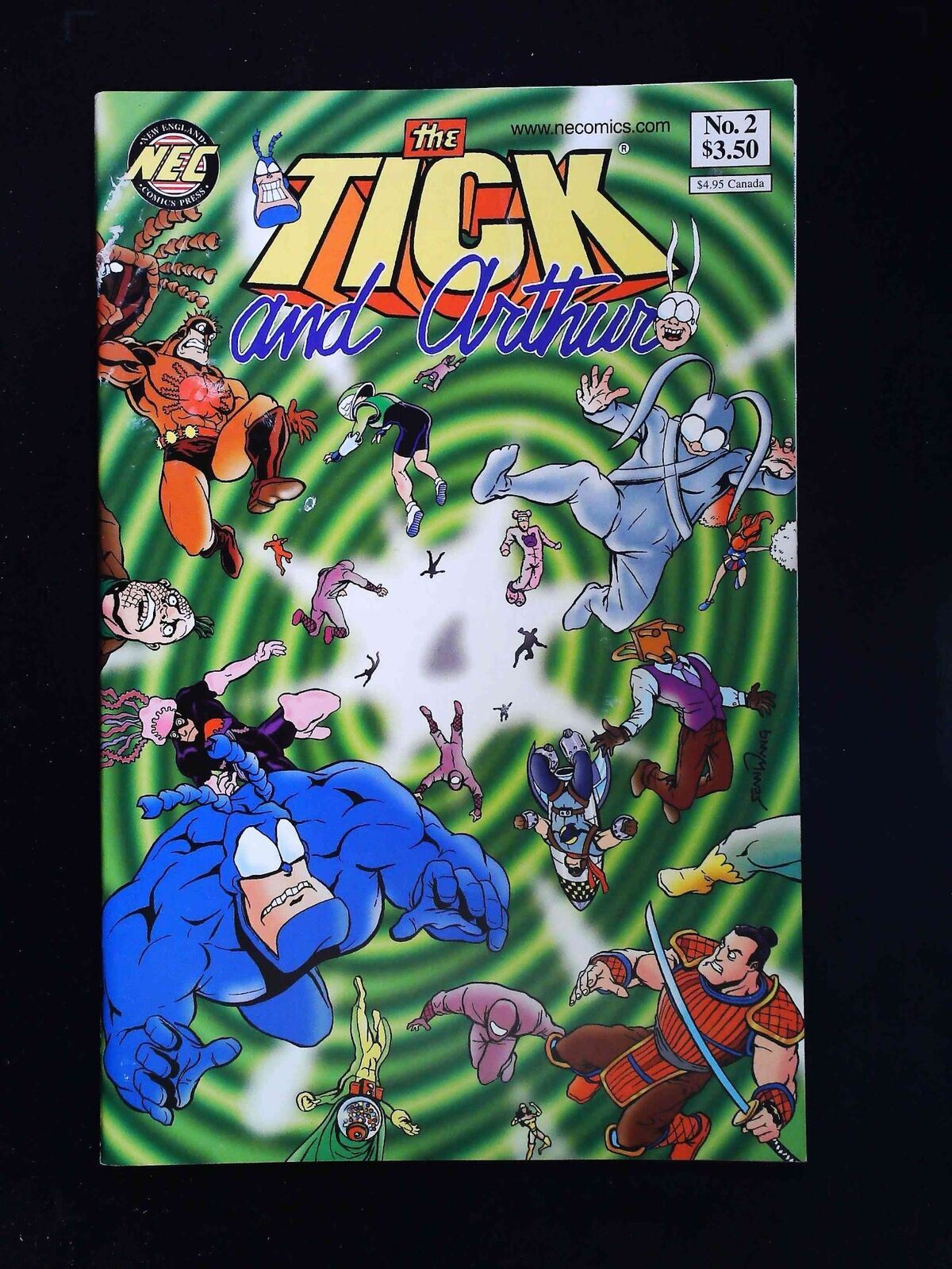Tick And Arthur #2 Nec Comics 1999 Nm