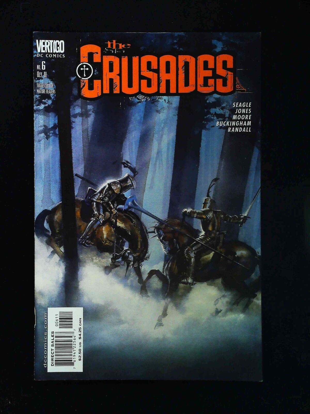 Crusades #6 Dc/Vertigo Comics 2001 Nm-