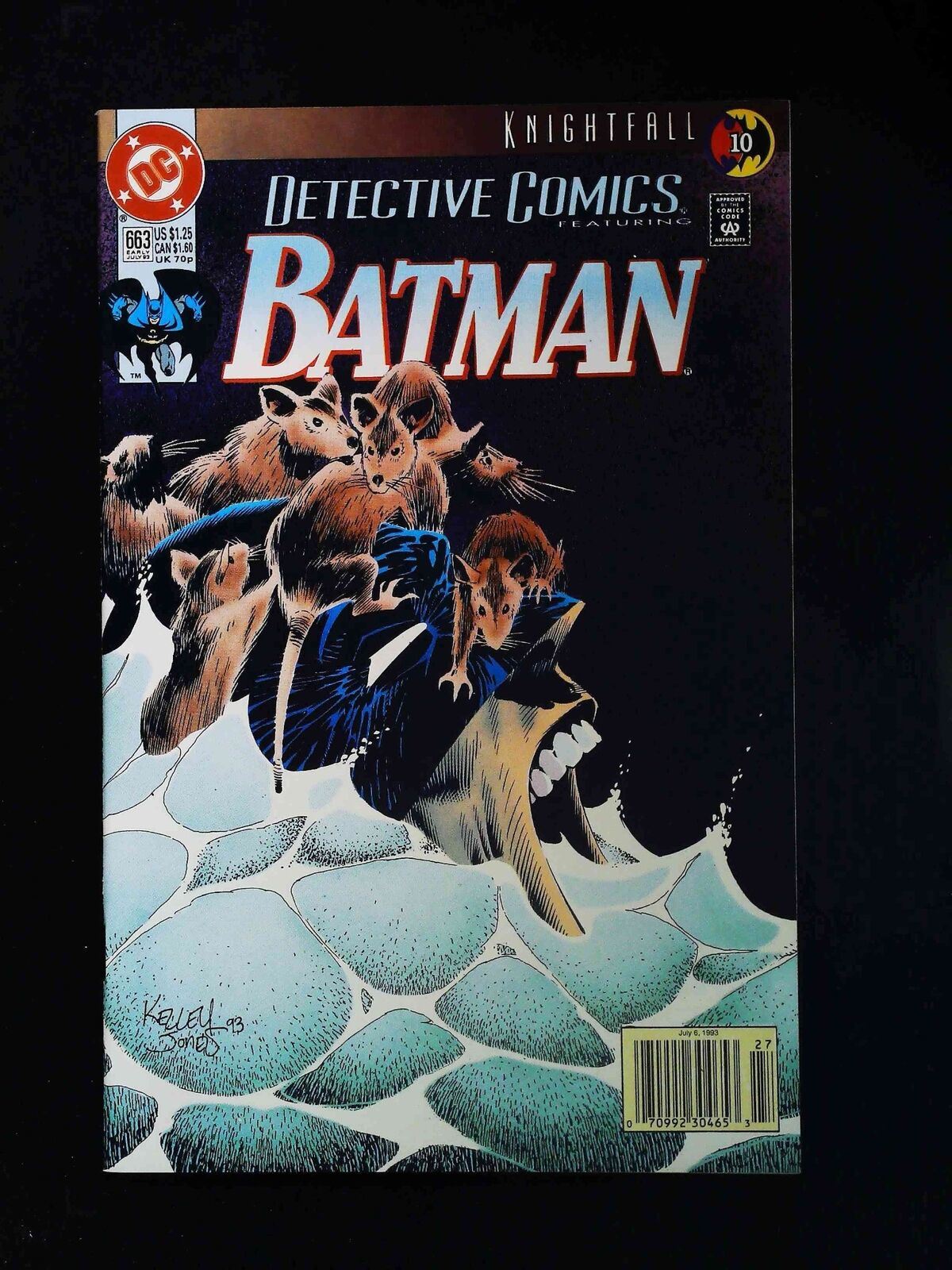 Detective Comic #663 Dc Comics 1993 Vf/Nm Newsstand