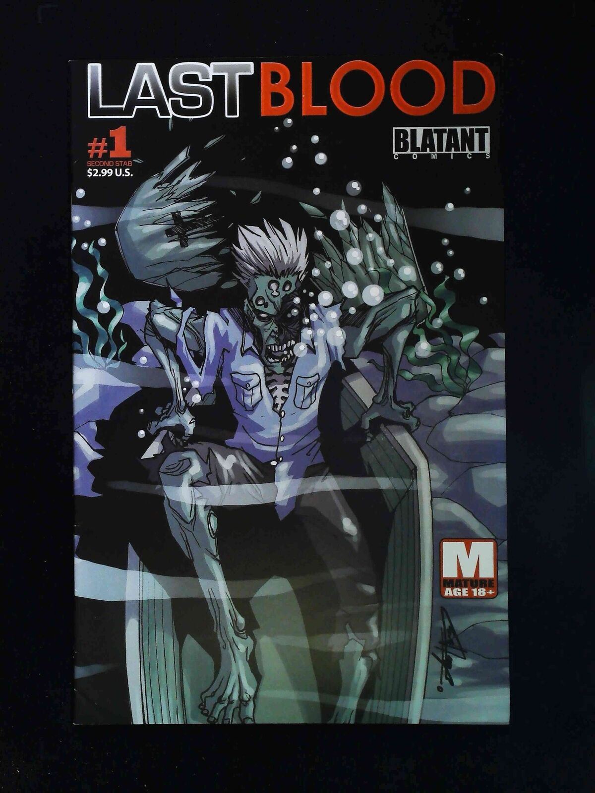 Last Blood #1C Blatant Comics 2007 Vf+