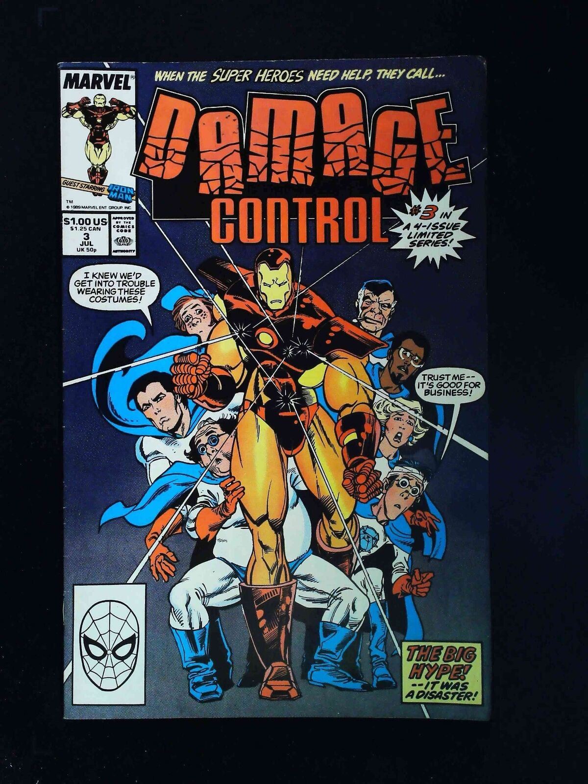 Damage Control #3 Marvel Comics 1989 Vf