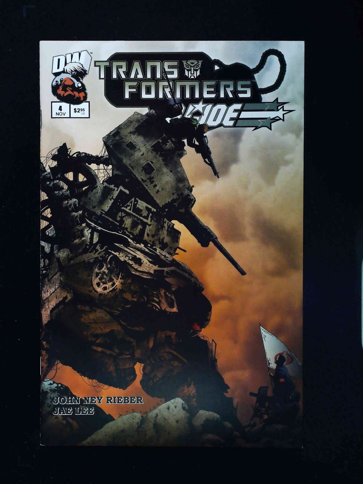 Transformers Gi Joe #4 Dreamwave Comics 2003 Vf/Nm