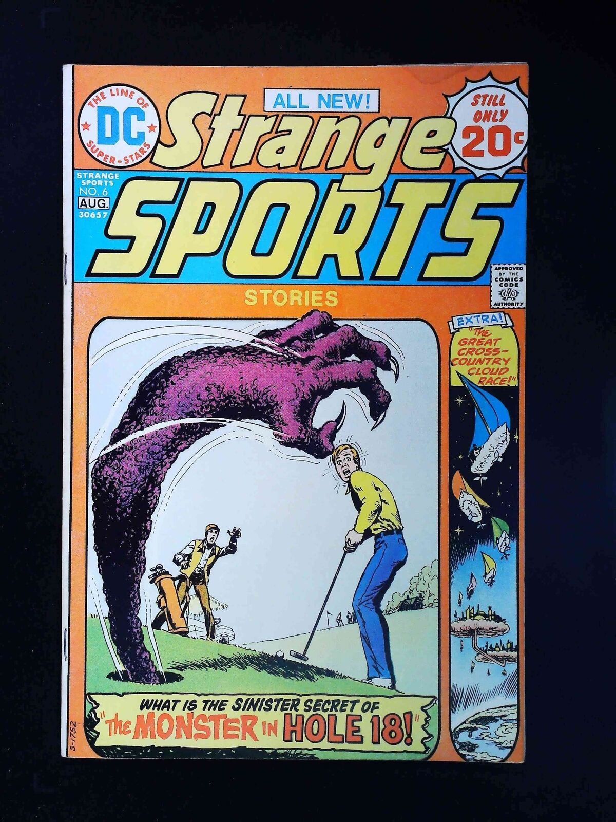 Strange Sports Stories #6 Dc Comics 1974 Fn