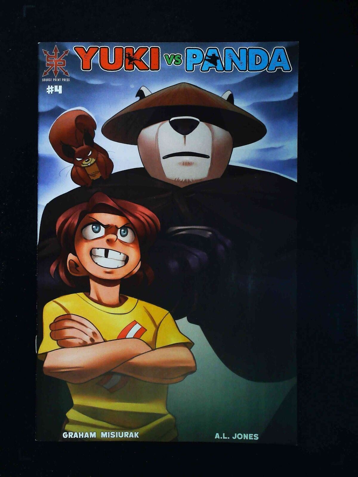 Yuki Vs Panda #4 Soucre Piont Press Comics 2021 Nm-