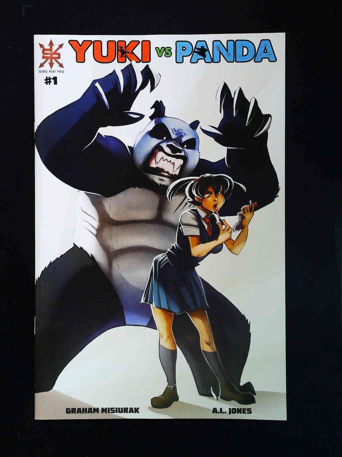 Yuki Vs Panda #1 Soucre Piont Press Comics 2021 Nm-