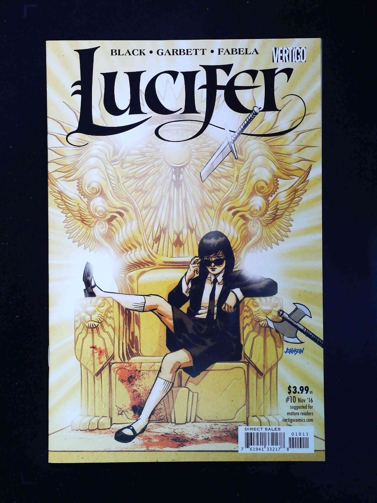 Lucifer #10 Dc Comics 2016 Nm-