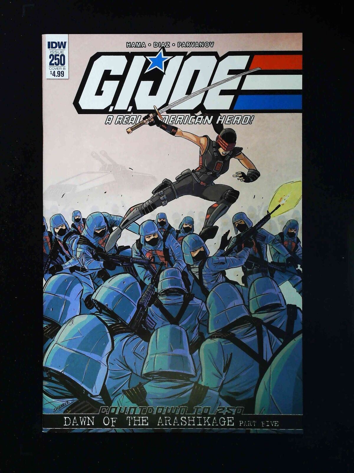 Gi Joe A Real American Hero #250B Idw Comics 2018 Nm Shearer Variant