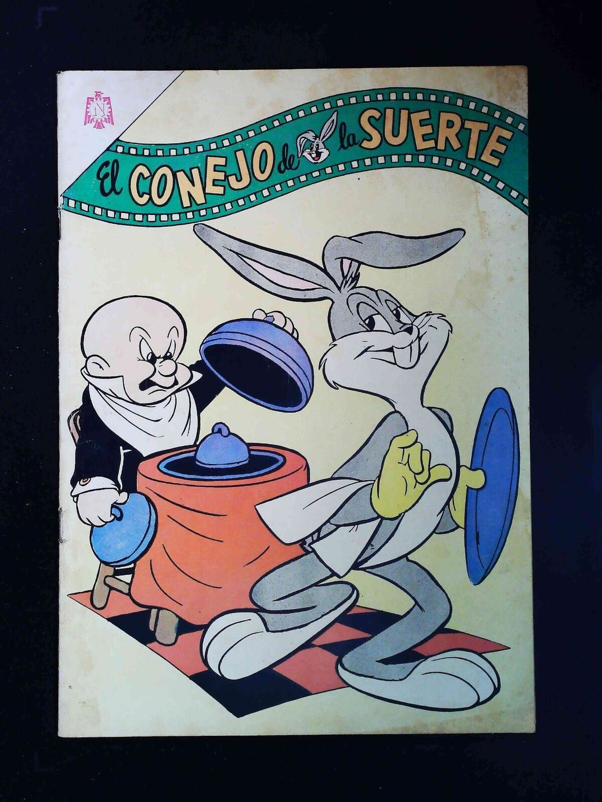 El Conejo De La Suerte #57 Editirial Novaro Comics 1955 Fn-
