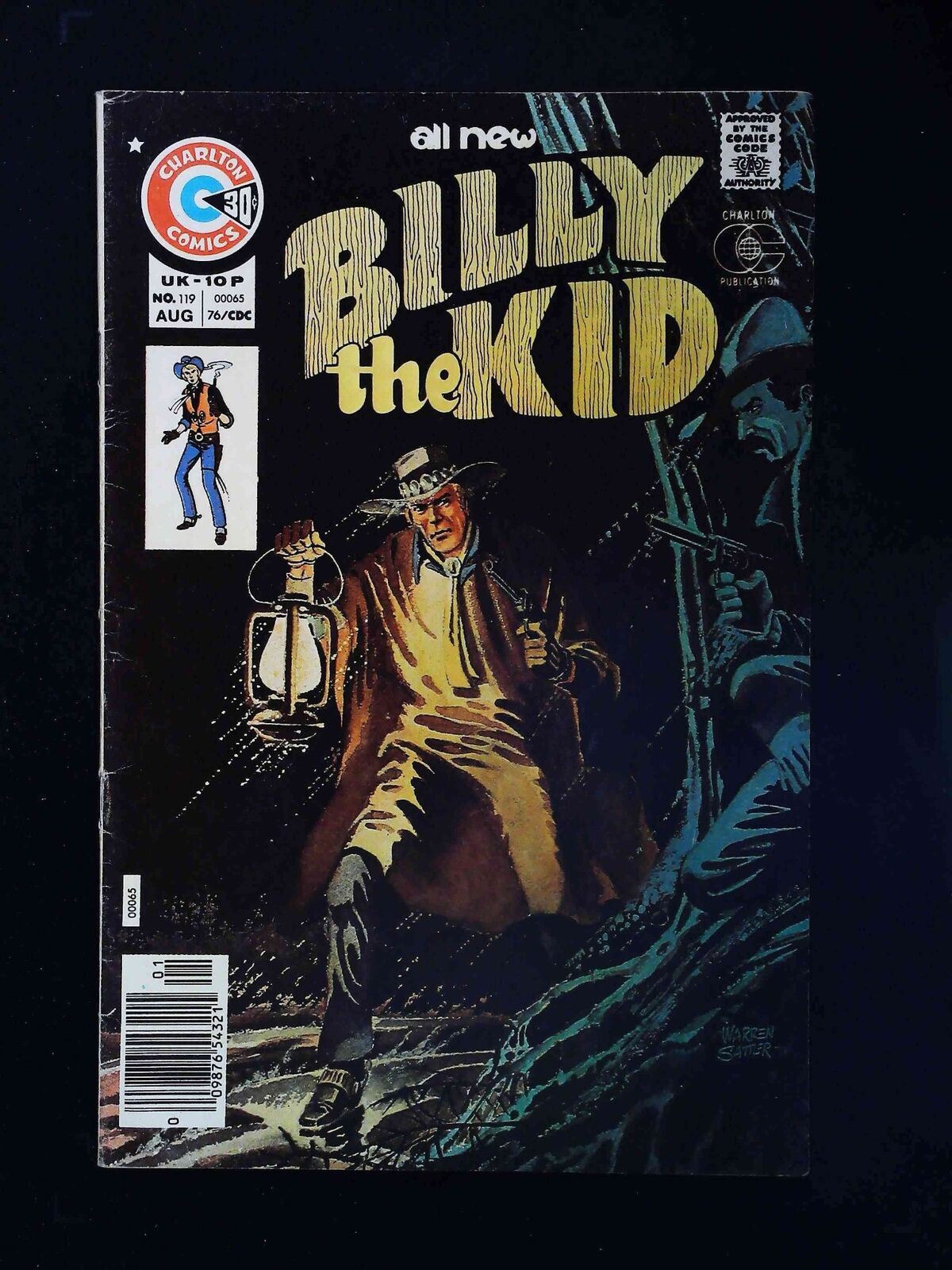 Billy The Kid #119 Charlton Comics 1976 Fn- Newsstand