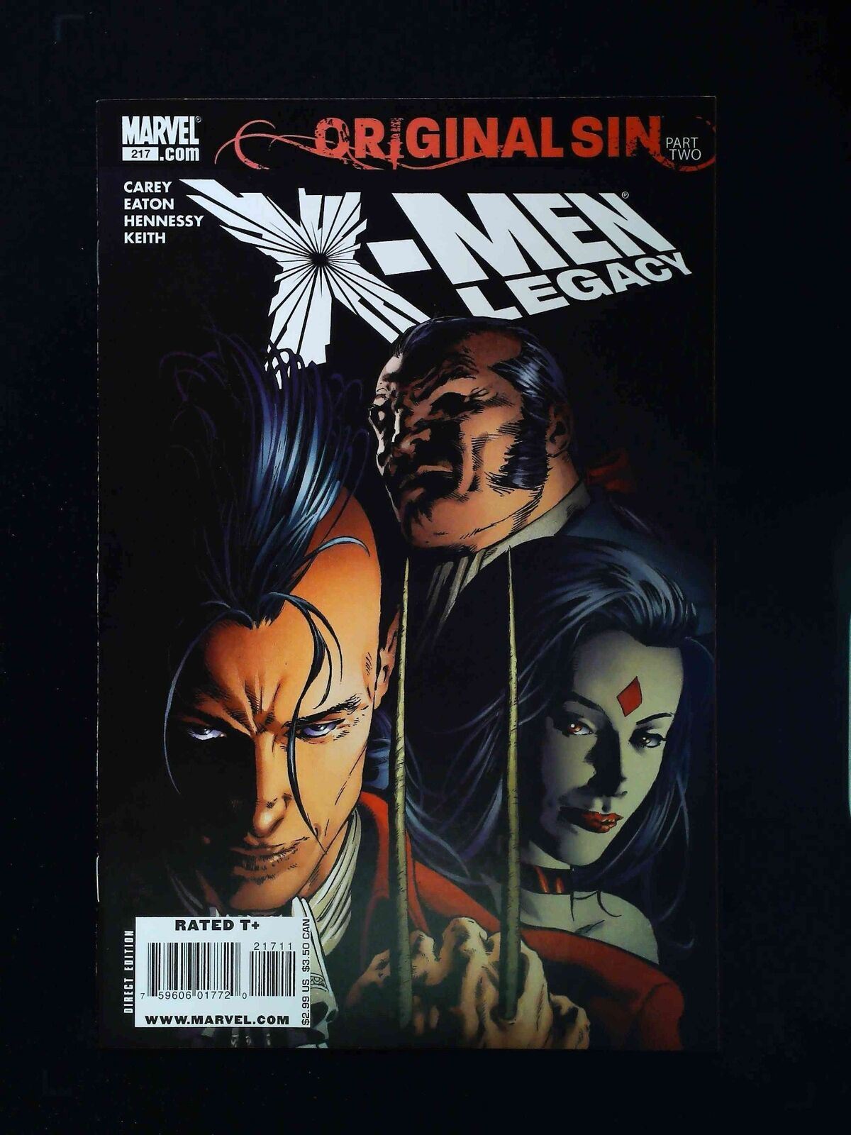X-Men Legacy #217 Marvel Comics 2008 Nm-