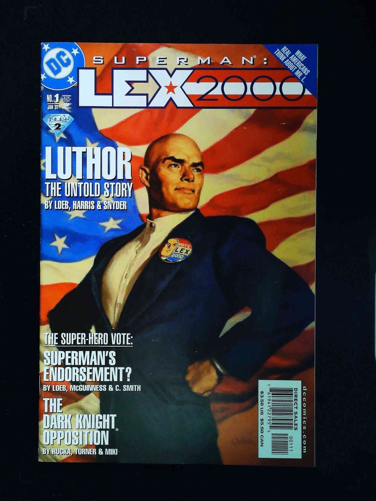 Superman Lex #1 Dc Comics 2000 Nm