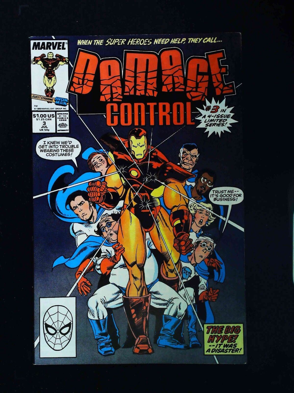 Damage Control #3 Marvel Comics 1989 Vf+