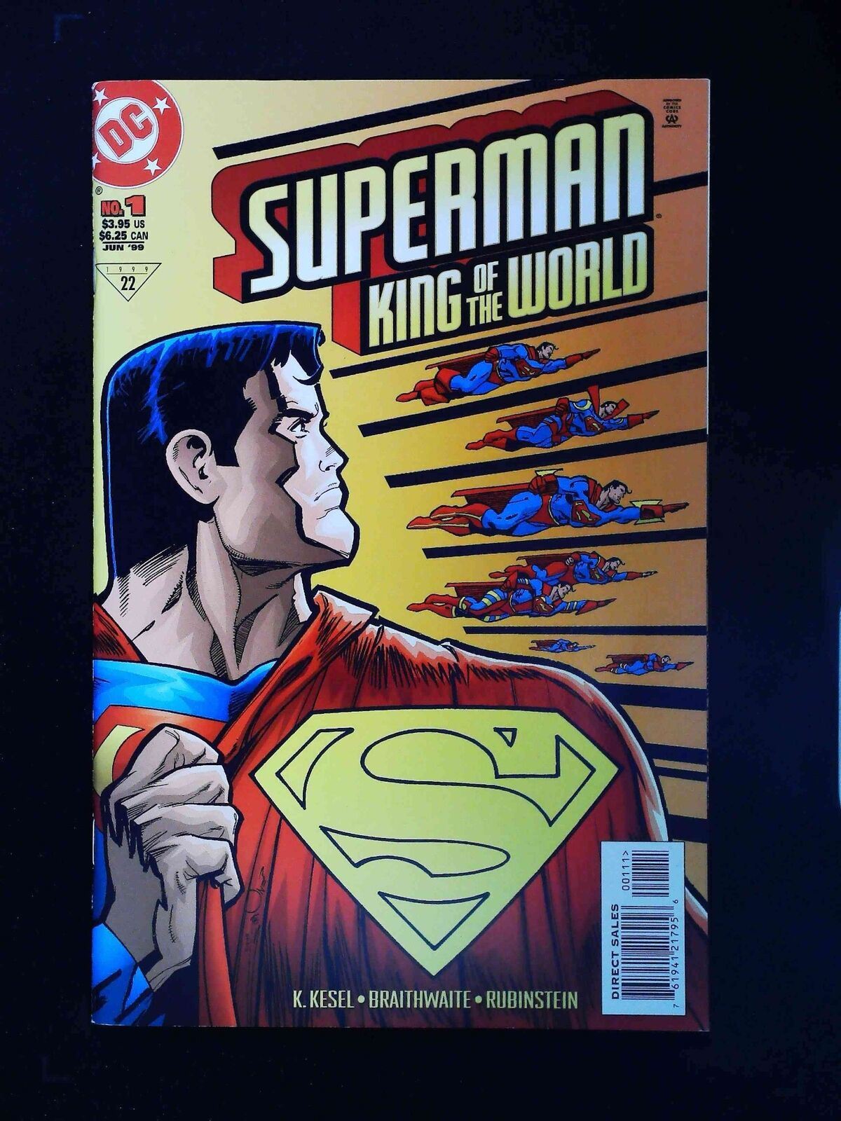 Superman King Of The World #1 Dc Comics 1999 Vf/Nm