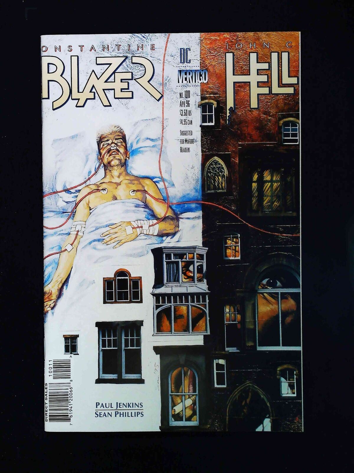 Hellblazer #100 Dc/Vertigo Comics 1996 Vf+