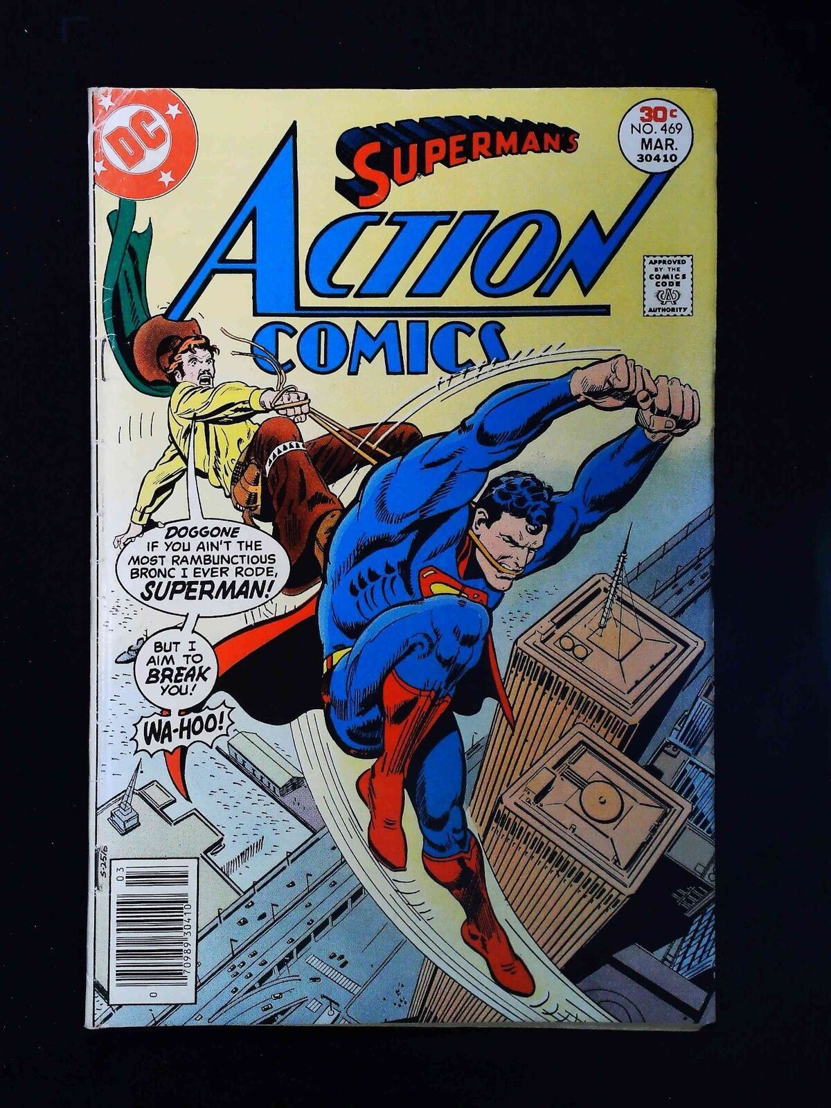 Action Comics #469 Dc Comics 1977 Vg+ Newsstand