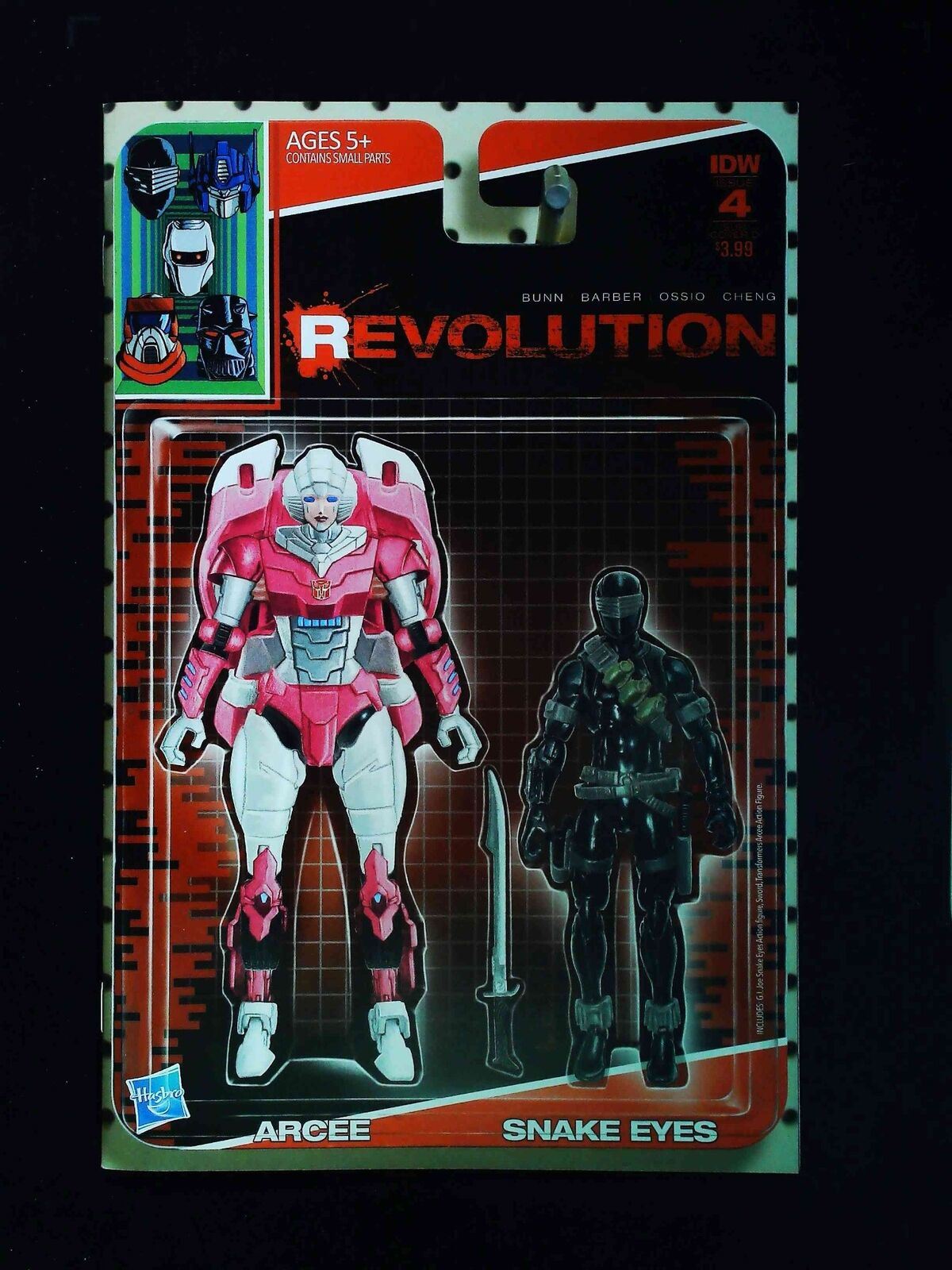 Revolution #4Subd Idw Comics 2016 Vf+ Richies/Hasbro Variant