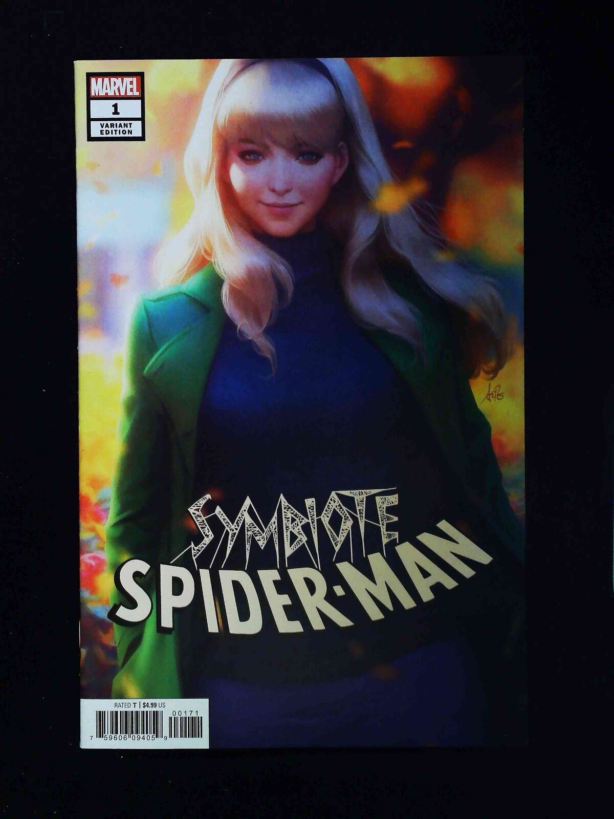 Symbiote Spider-Man #1C Marvel Comics 2019 Nm- Artgerm Variant