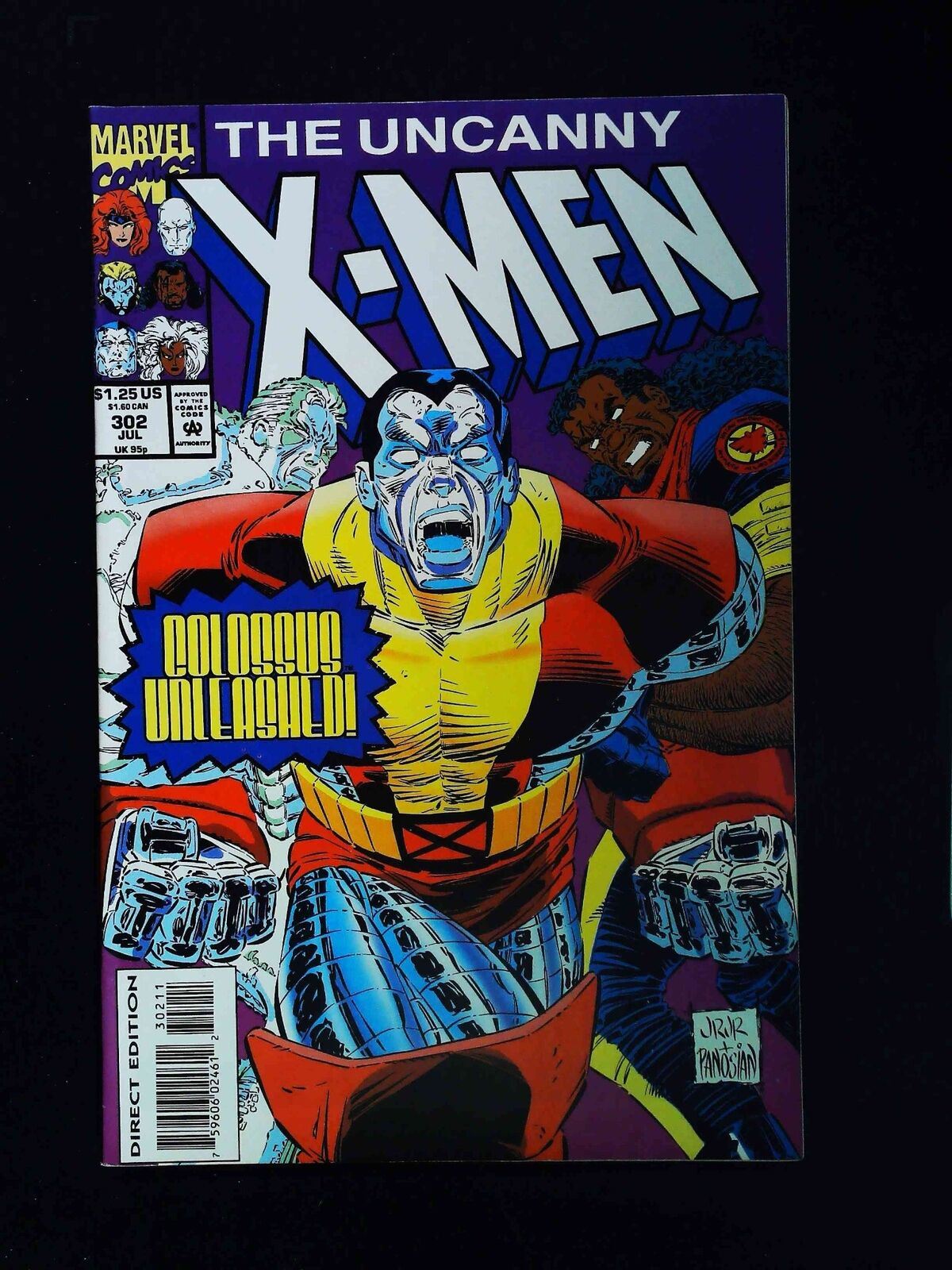 Uncanny X-Men #302 Marvel Comics 1993 Vf/Nm