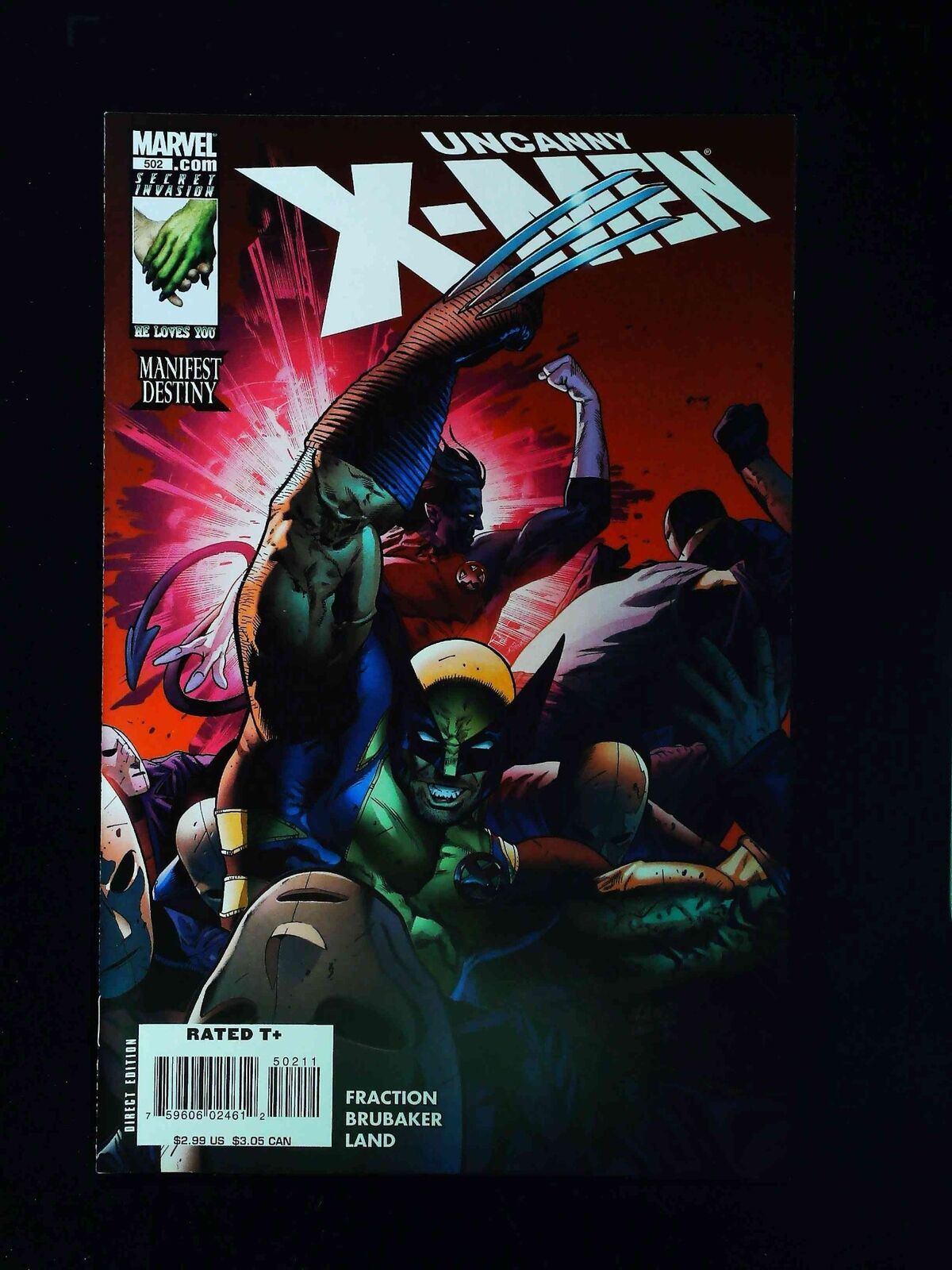 Uncanny X-Men #502 Marvel Comics 2008 Nm-