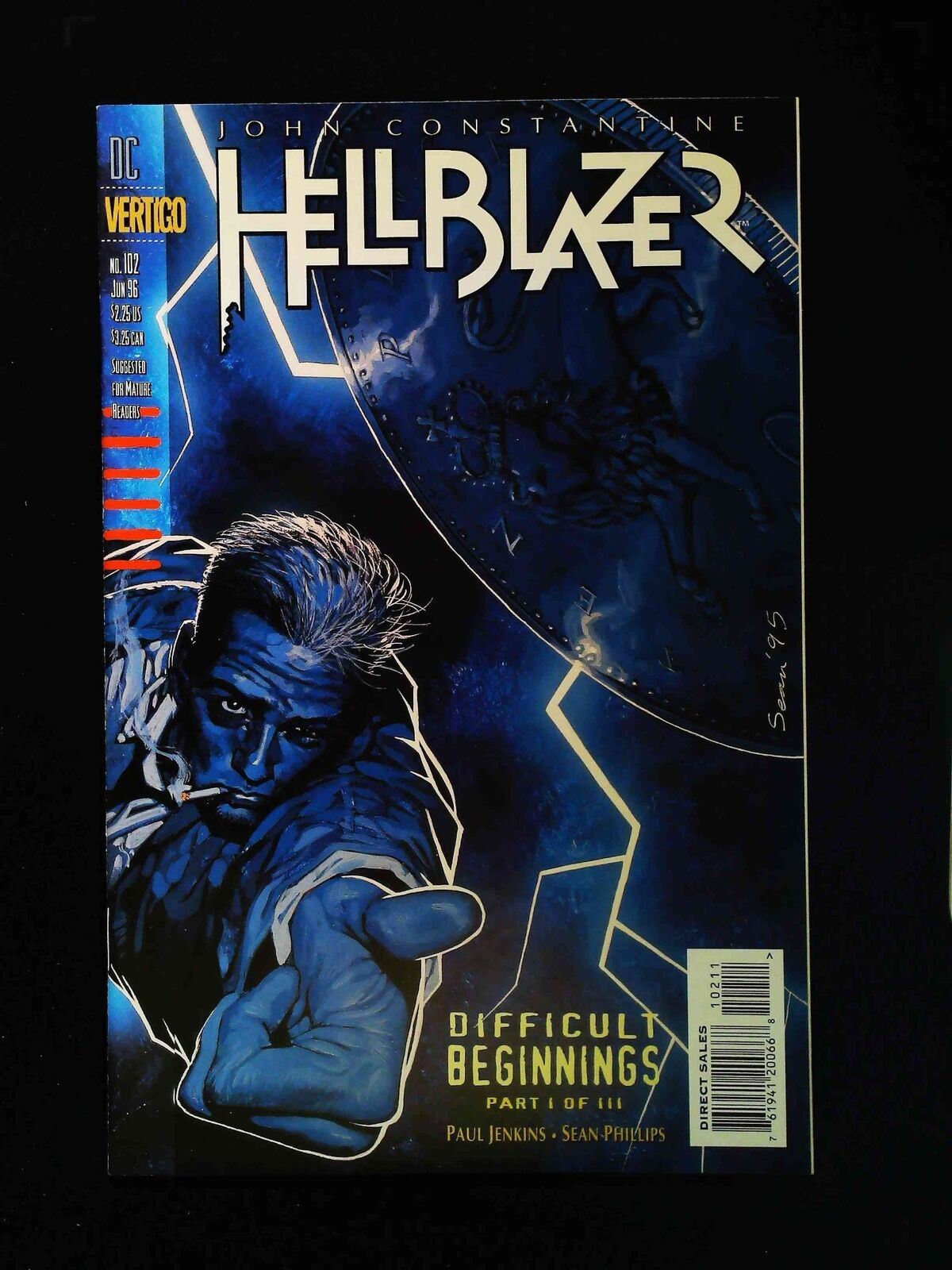 Hellblazer #102 Dc/Vertigo Comics 1996 Vf+