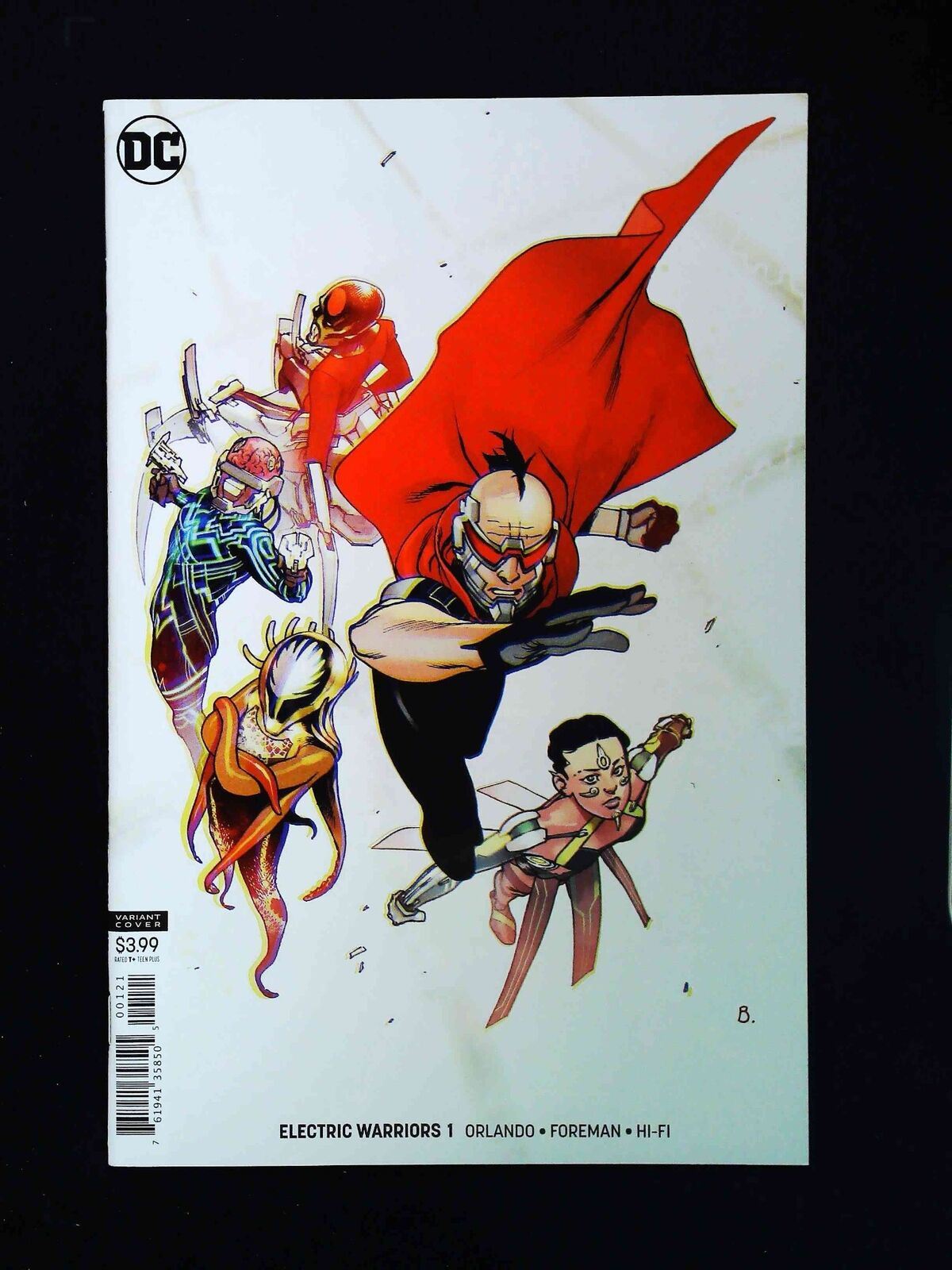 Electric Warriors #1B Dc Comics 2019 Vf/Nm Bengal Variant