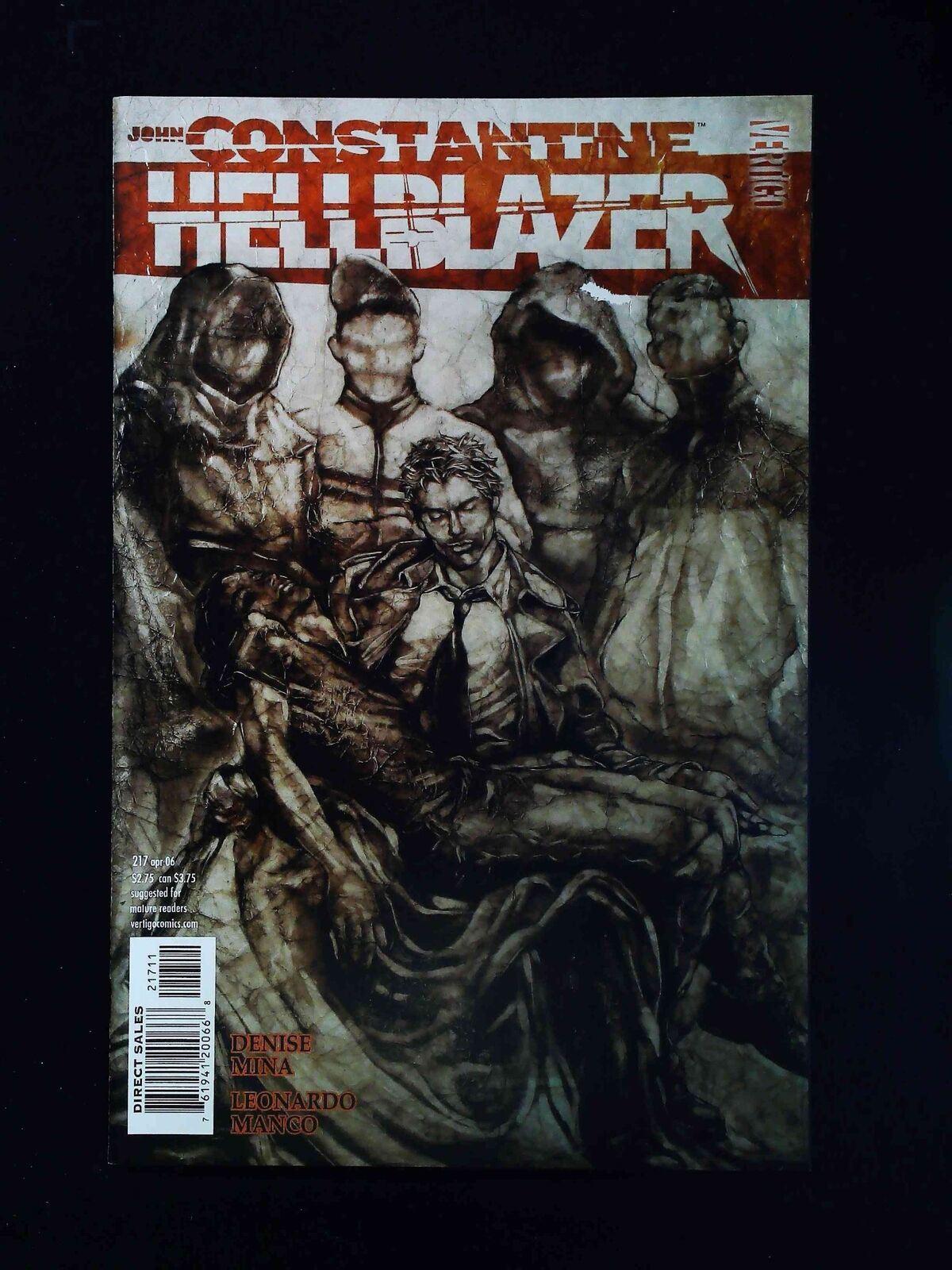 Hellblazer #217 Dc/Vertigo Comics 2006 Vf+
