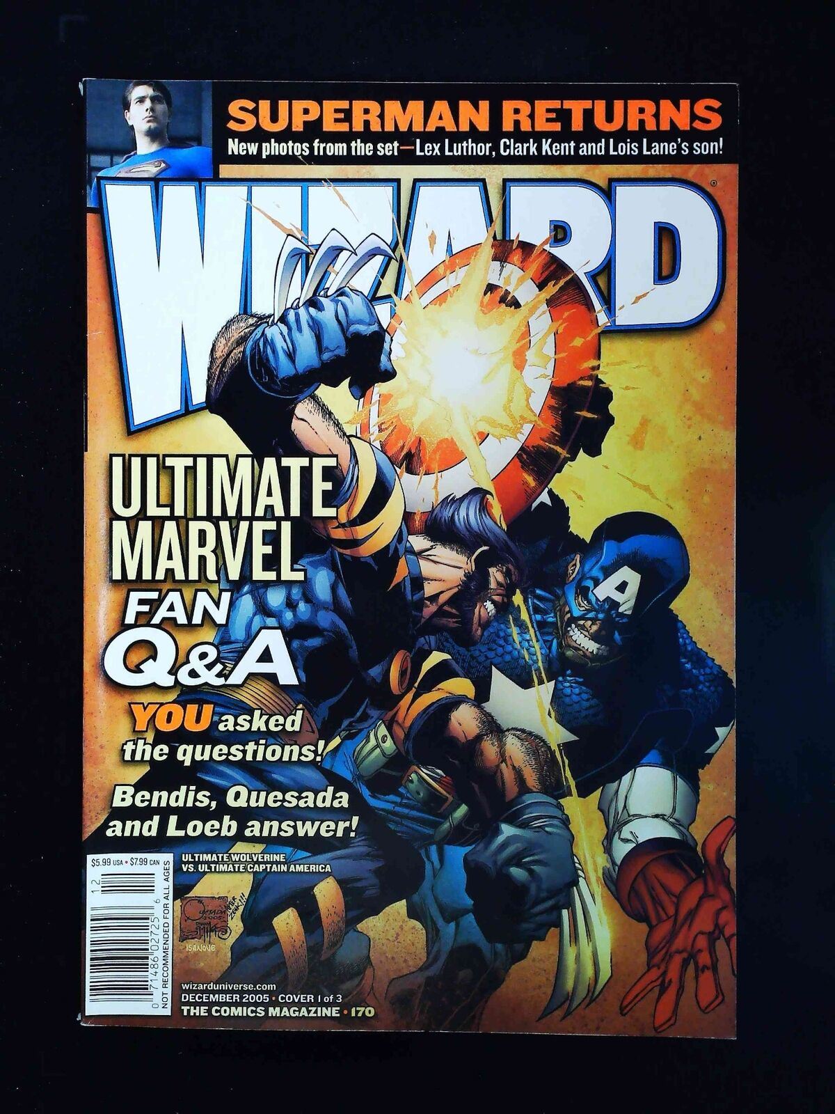 Wizard Magazine #170 2005 Vf/Nm Newsstand