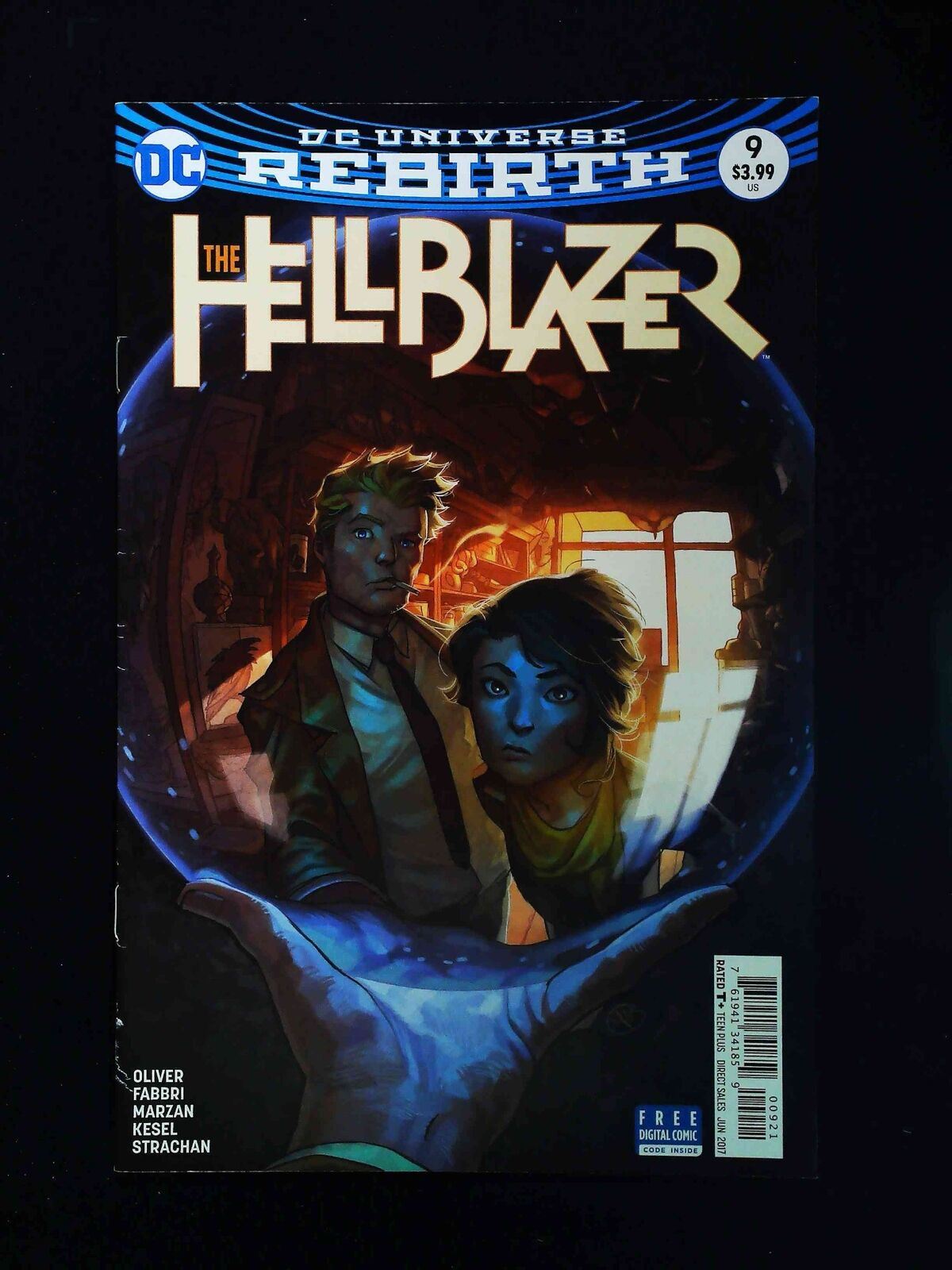 Hellblazer #9B Dc Comics 2017 Vf+ Putri Variant