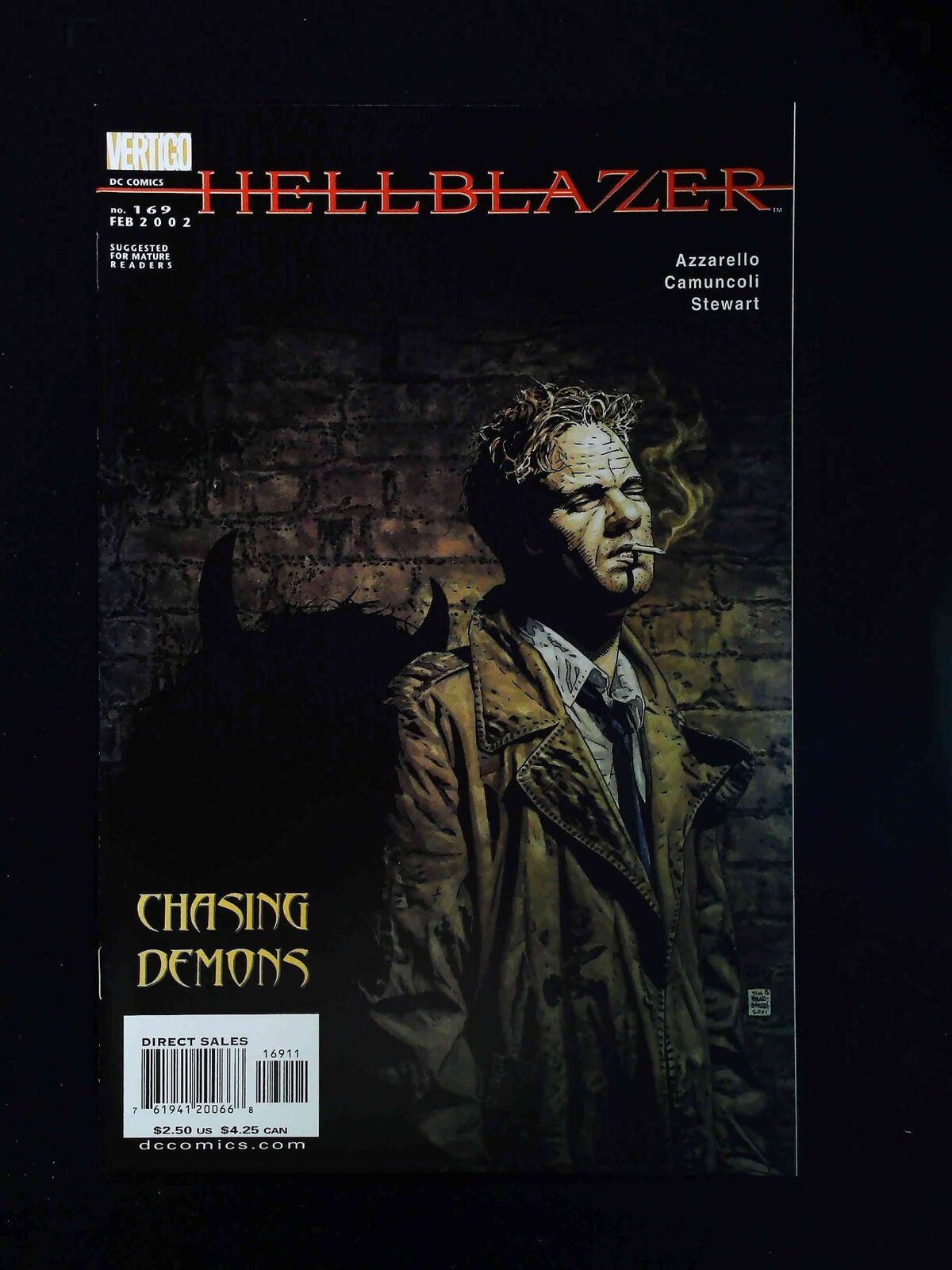 Hellblazer #169 Dc/Vertigo Comics 2002 Nm