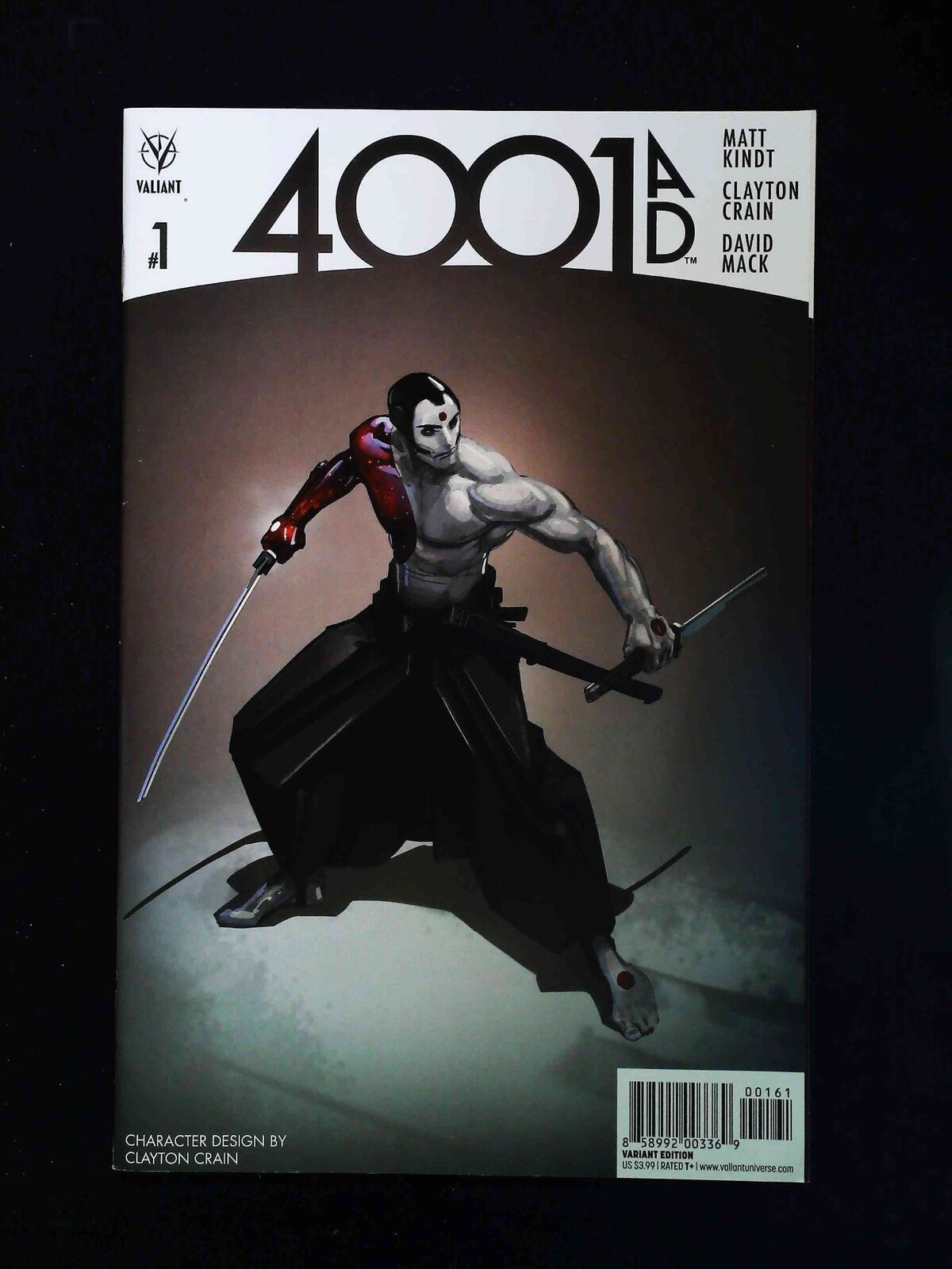 4001 A.D #1F Valiant Comics 2016 Vf/Nm Crain Variant