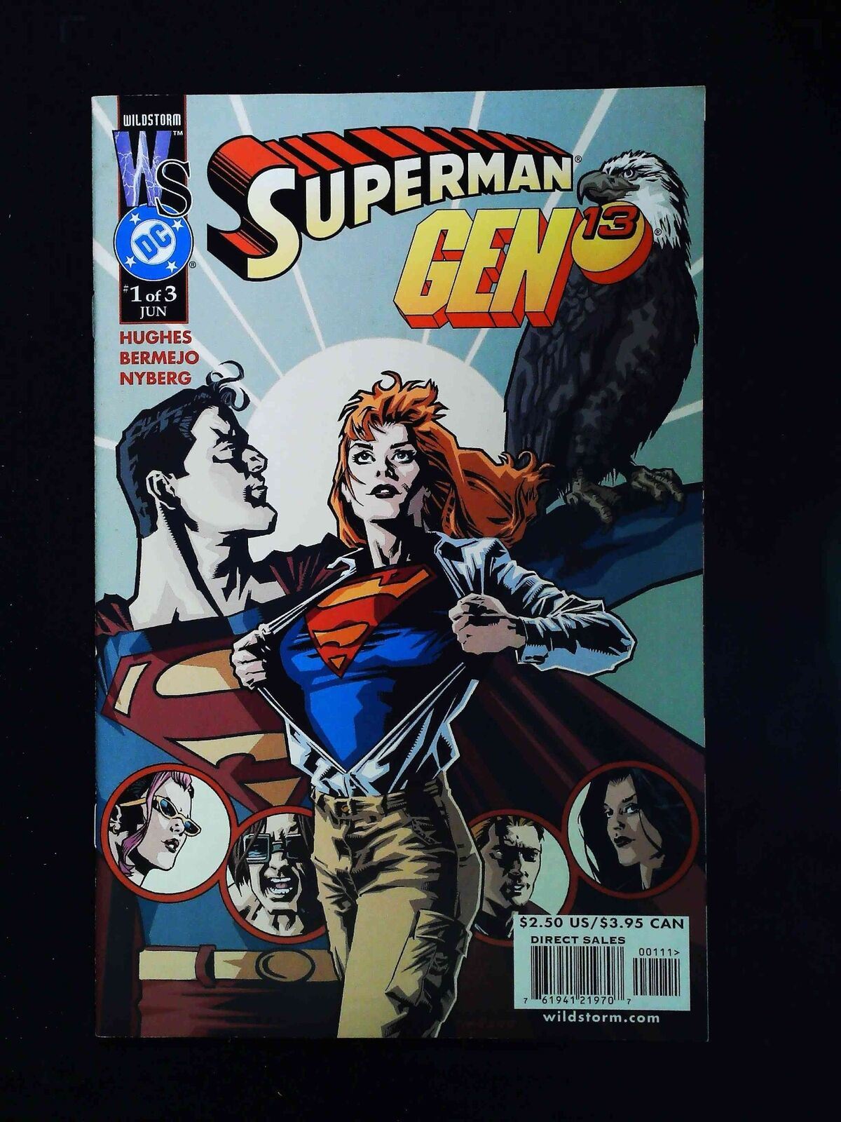 Superman Gen 13 #1 Dc/Wildstom Comics 2000 Vf+