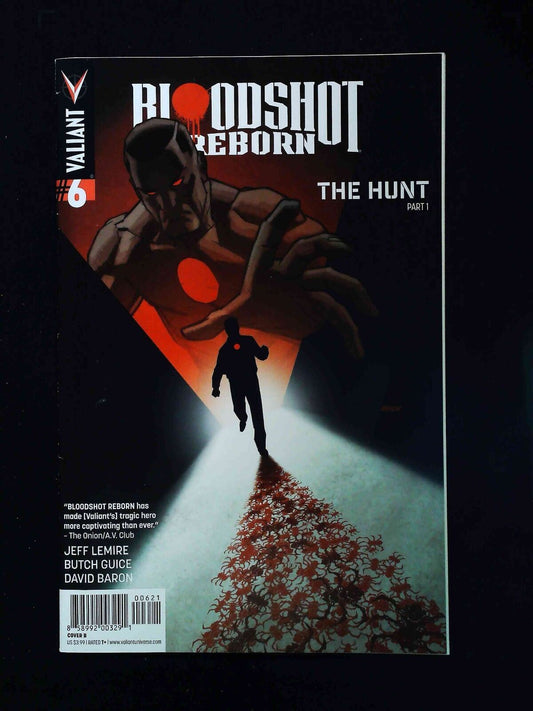 Bloodshot Reborn #6B  Valiant Comics 2015 Vf+  Johnson Variant