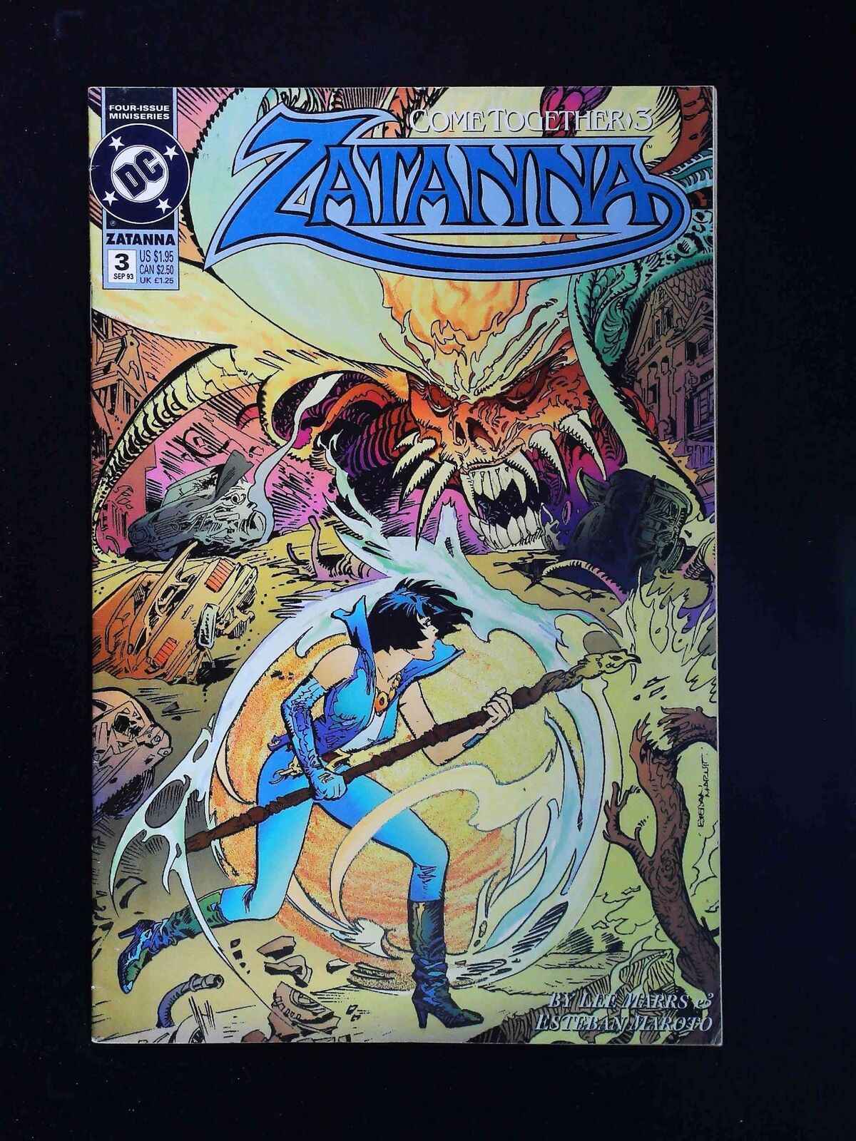Zatanna #3 Dc Comics 1993 Vf+