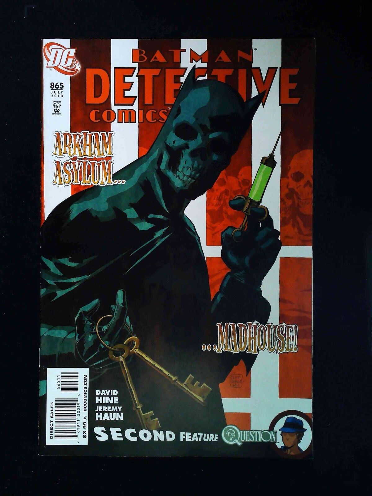 Detective Comics #865 Dc Comics 2010 Vf+