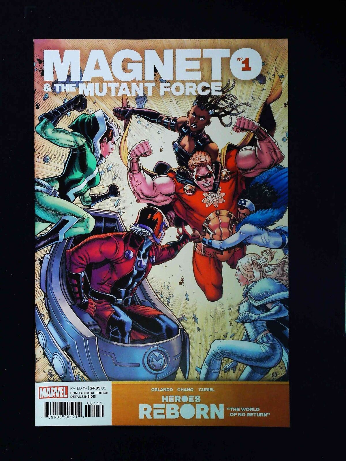 Heroes Reborn Magneto And The Mutant Force #1 Marvel Comics 2021 Nm