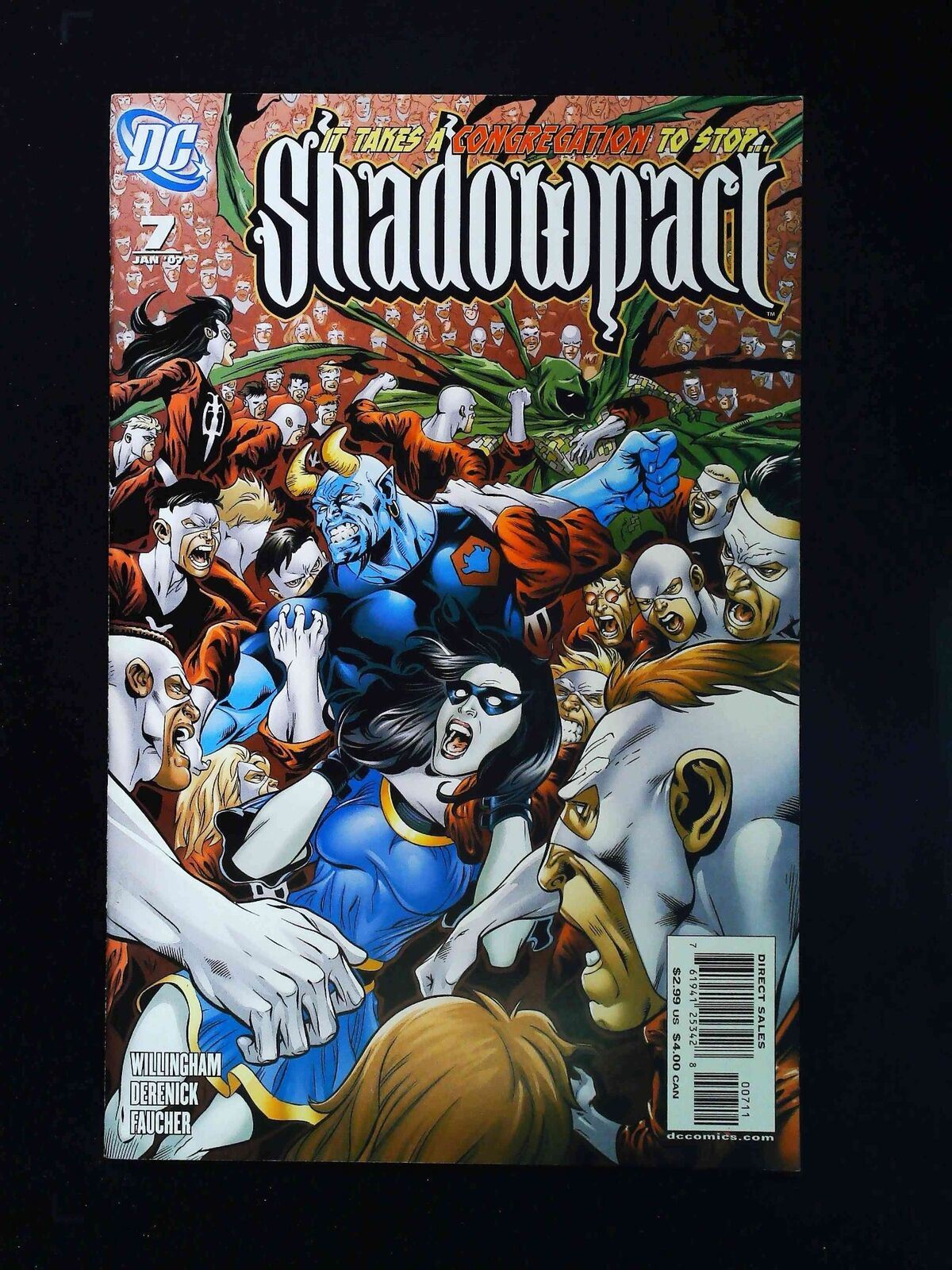 Shadowpact #7 Dc Comics 2007 Vf+