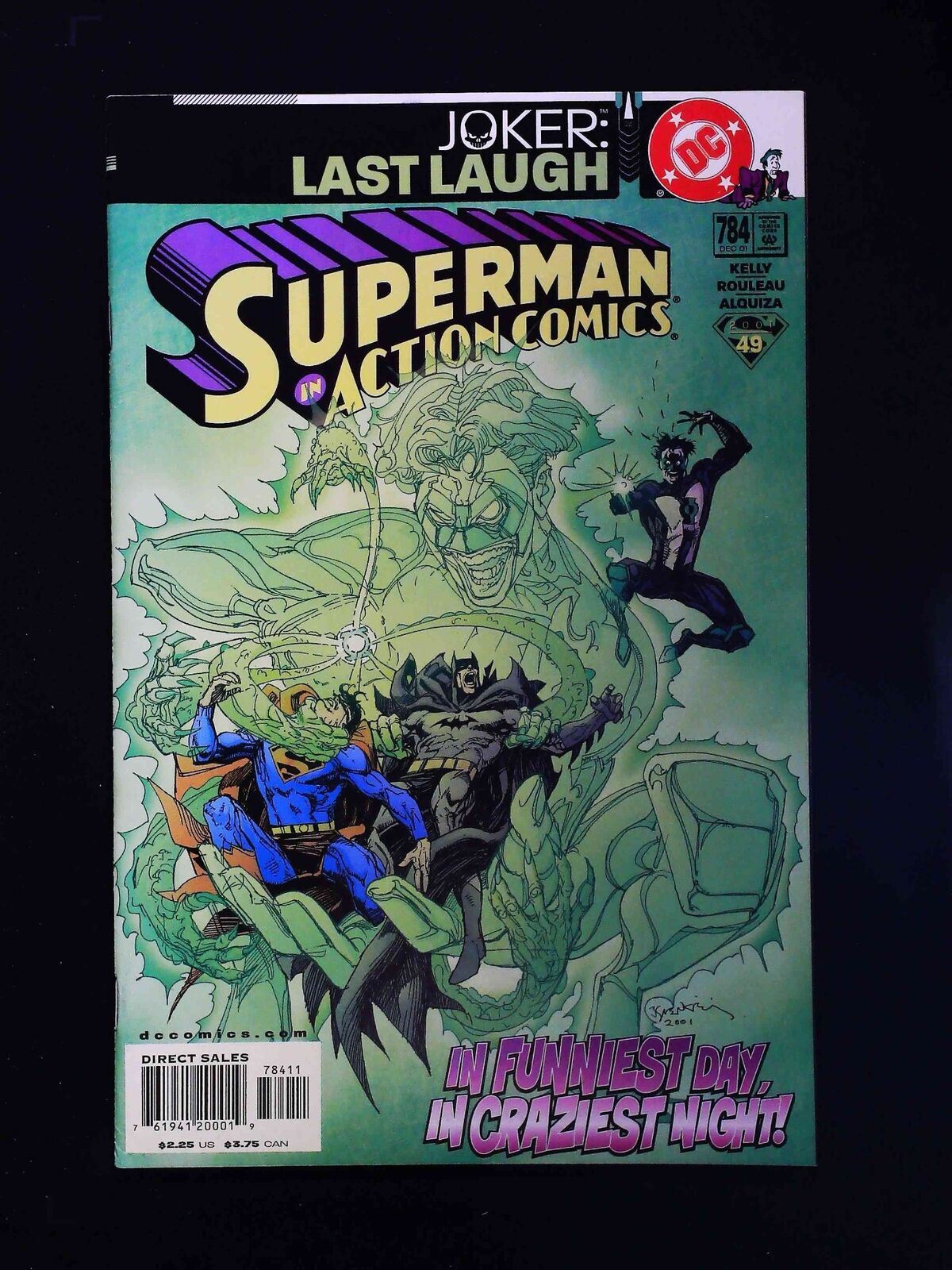 Action Comic #784 Dc Comics 2001 Vf+