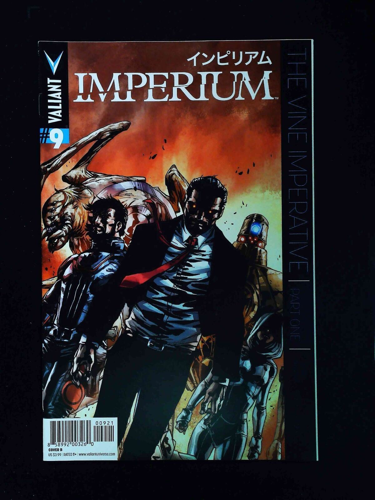Imperium #9 Valiant Comics 2015 Nm- Comuncoli Variant