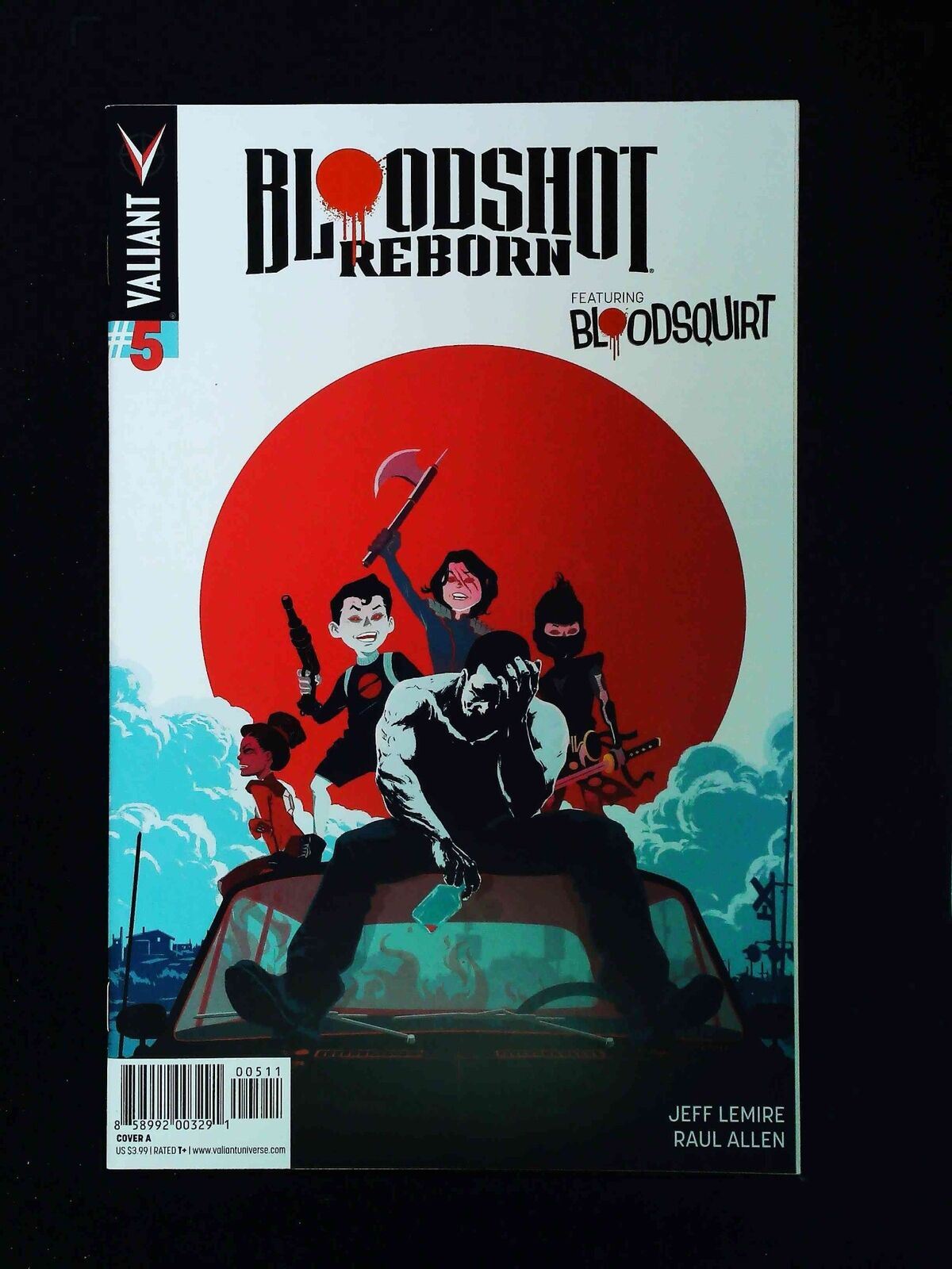 Bloodshot Reborn #5 Valiant Comics 2015 Vf+ Allen Variant